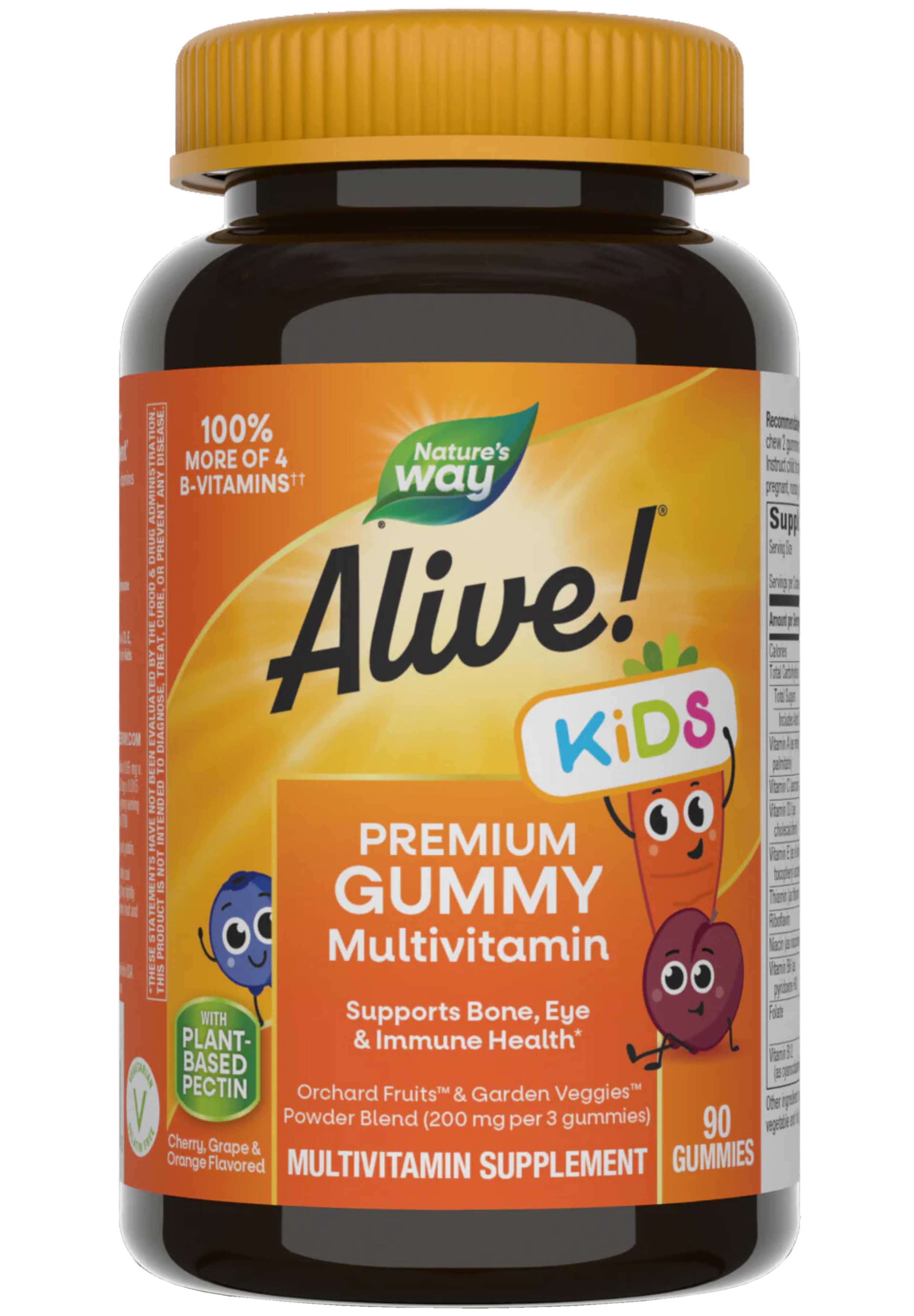 Nature's Way Alive Kids Premium Gummy Multivitamin (Formerly Alive Multi-Vitamin Gummies For Children)