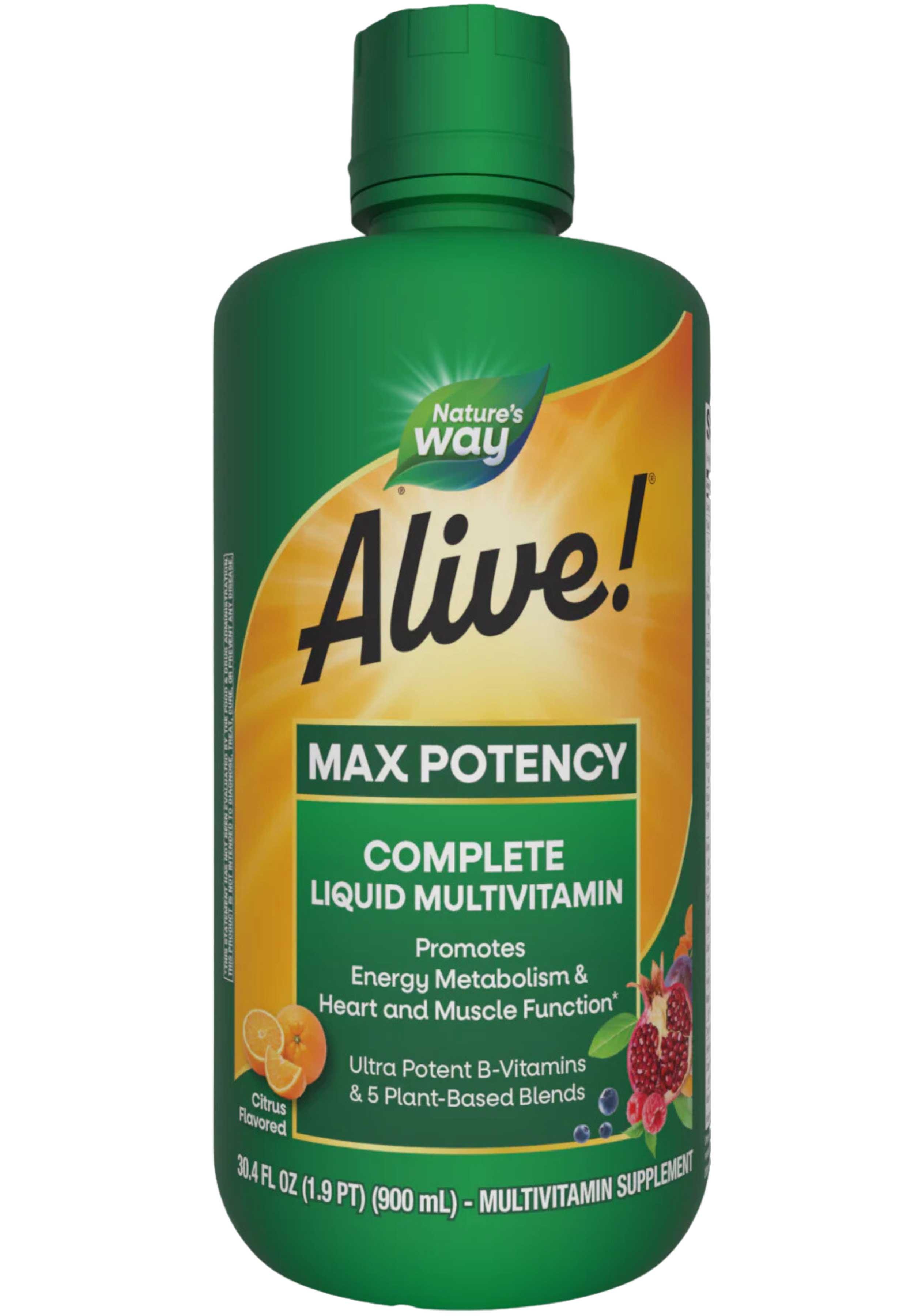 Nature's Way Alive! Max Potency Liquid Multi-Vitamin