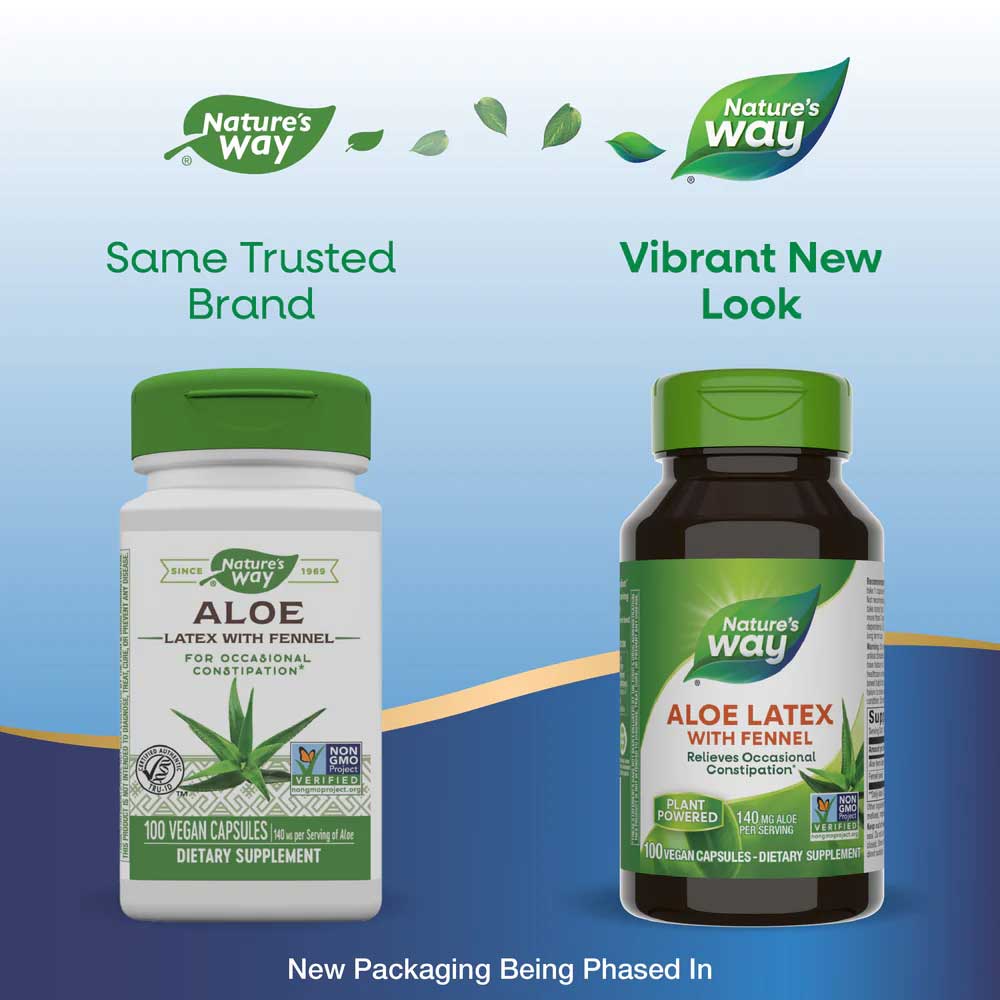 Nature's Way Aloe Latex With Fennel New Look
