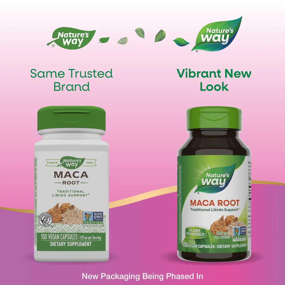 Nature's Way Maca Root New Look