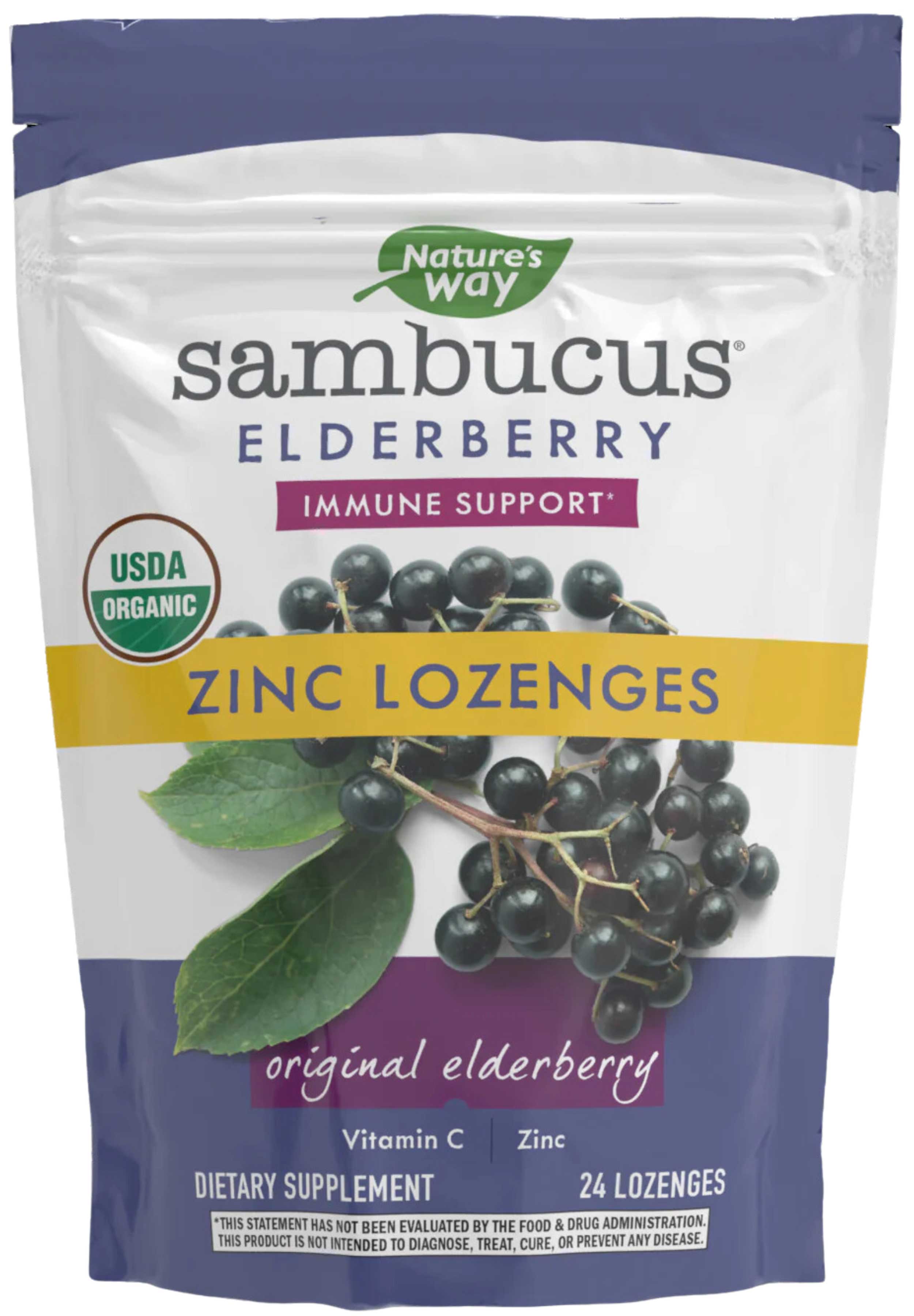 Nature's Way Sambucus Zinc Lozenges