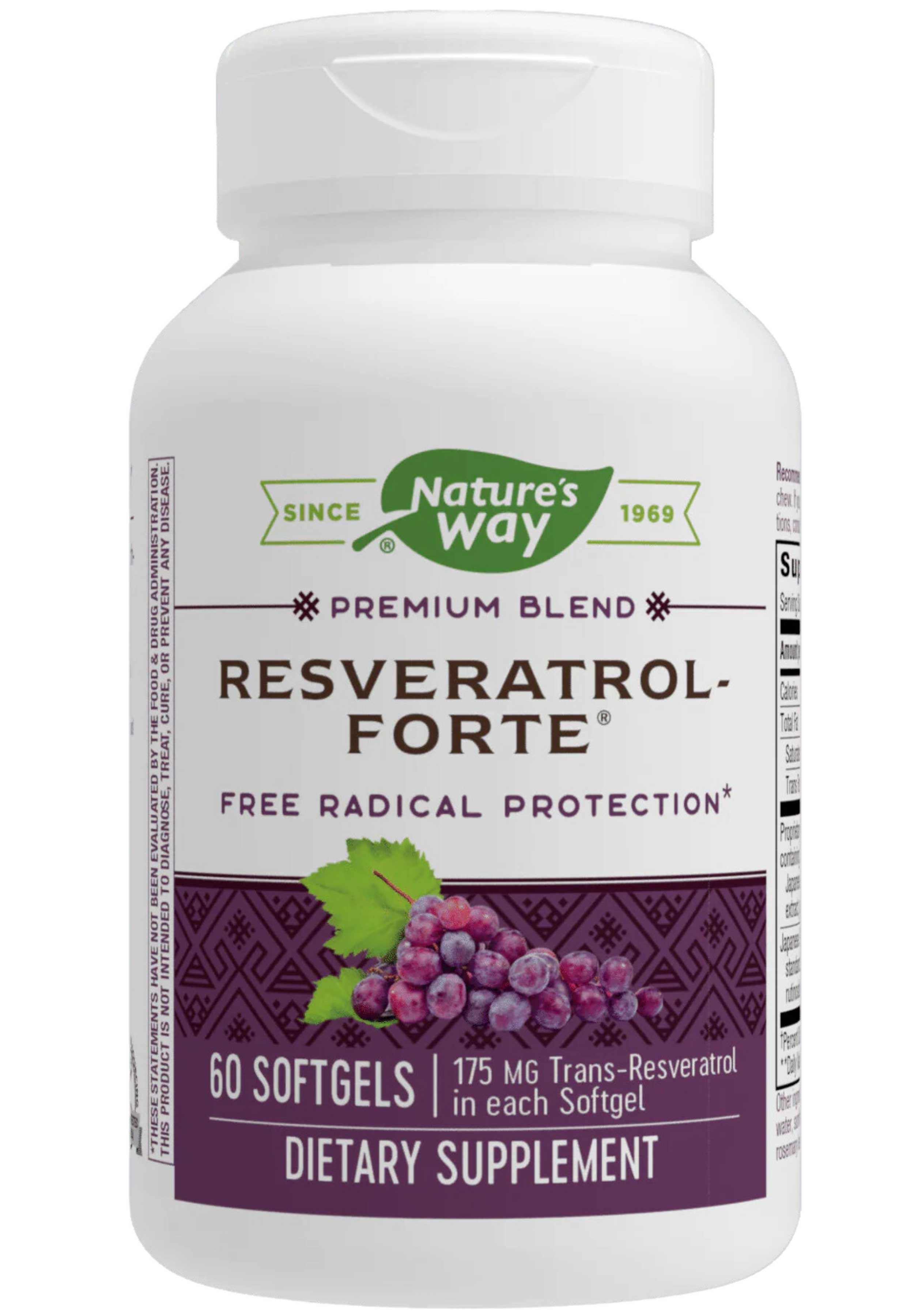 Nature's Way Resveratrol-Forte (Formerly High Potency)