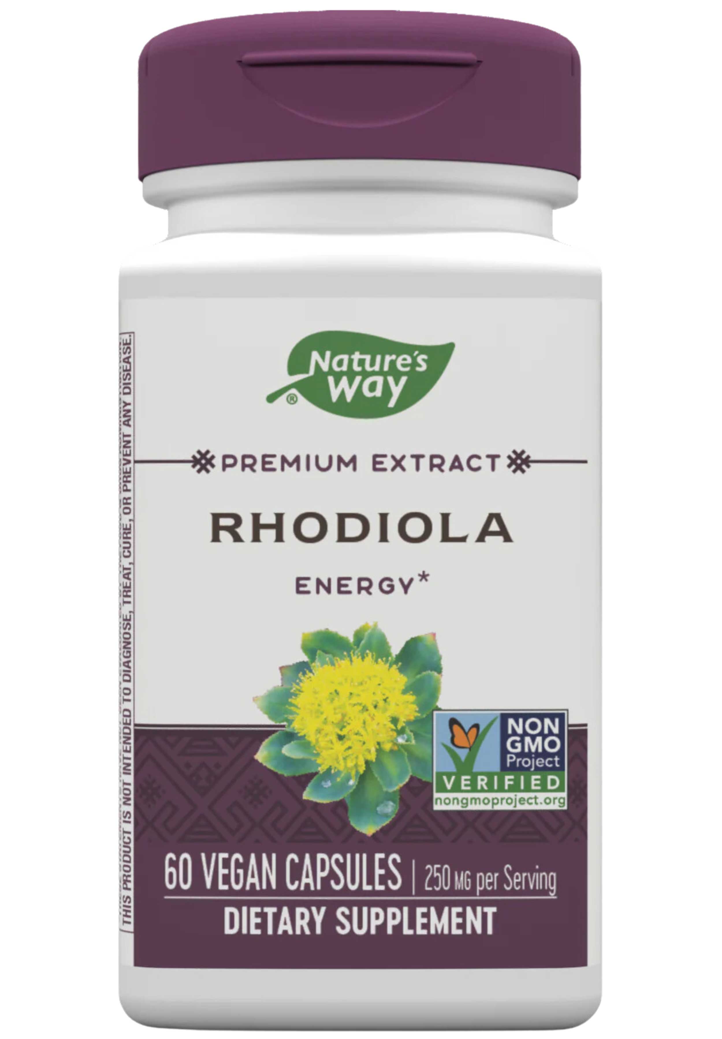Nature's Way Rhodiola Premium Extract (Rhodiola Rosea)