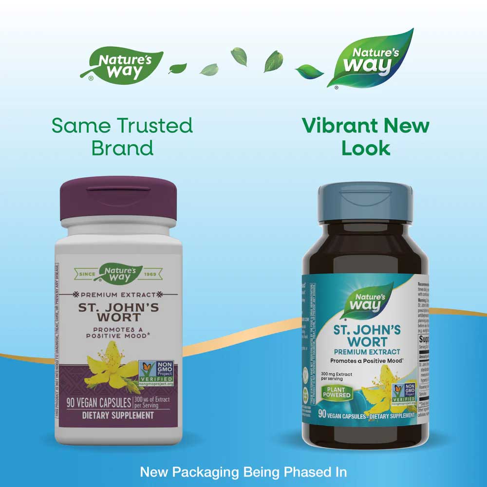 Nature's Way St. John's Wort Premium Extract New Look