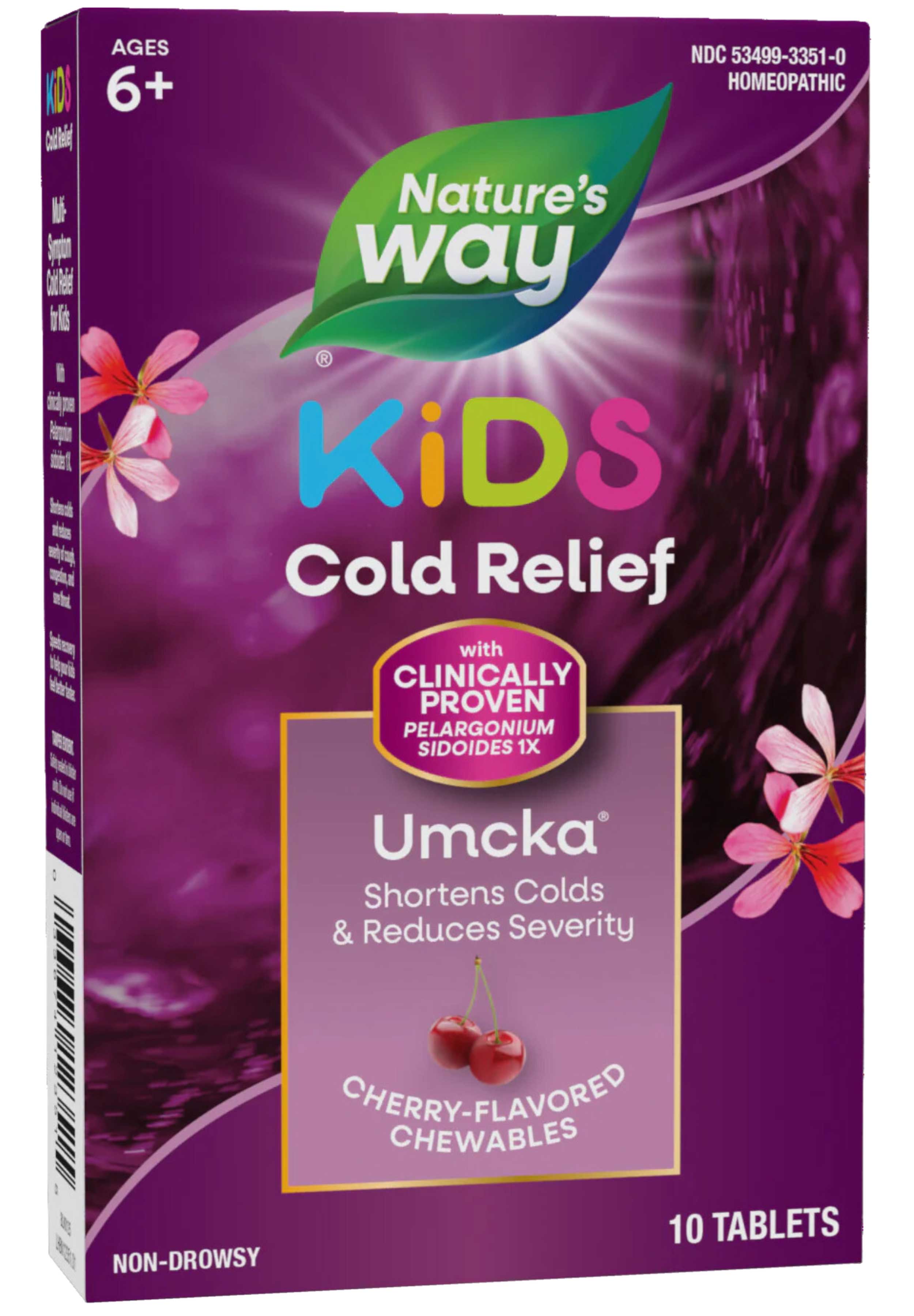 Nature's Way Umcka Kids Cold Relief Chewables (Formerly ColdCare Kids)