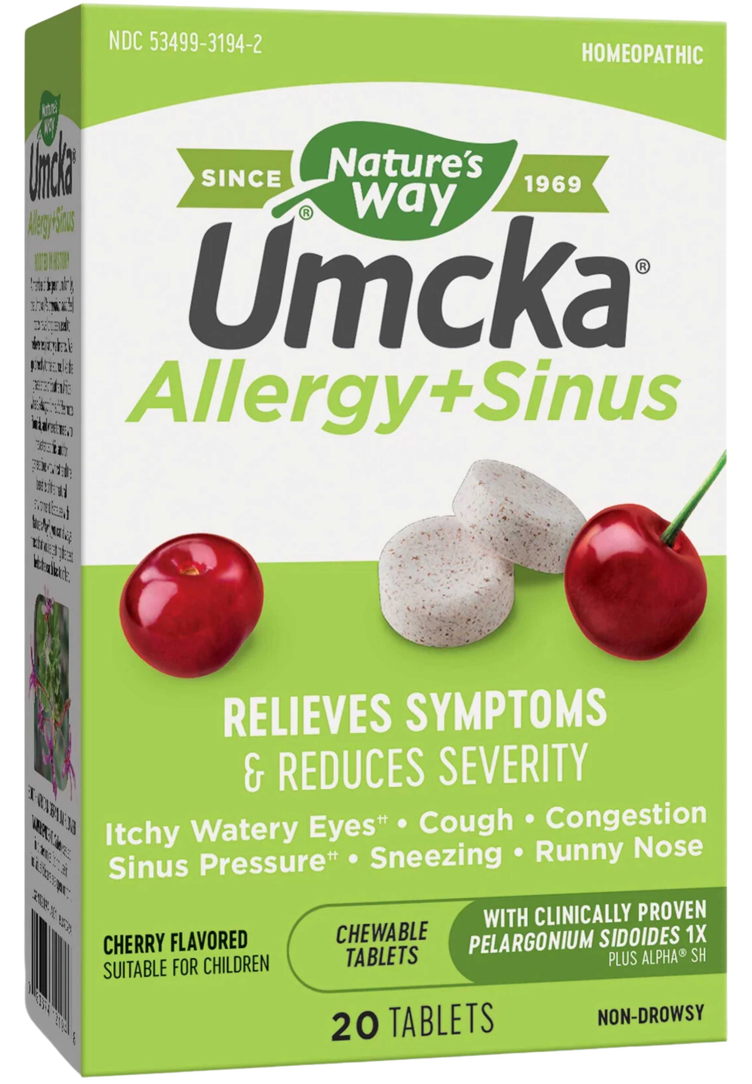 Nature's Way Umcka Allergy + Sinus
