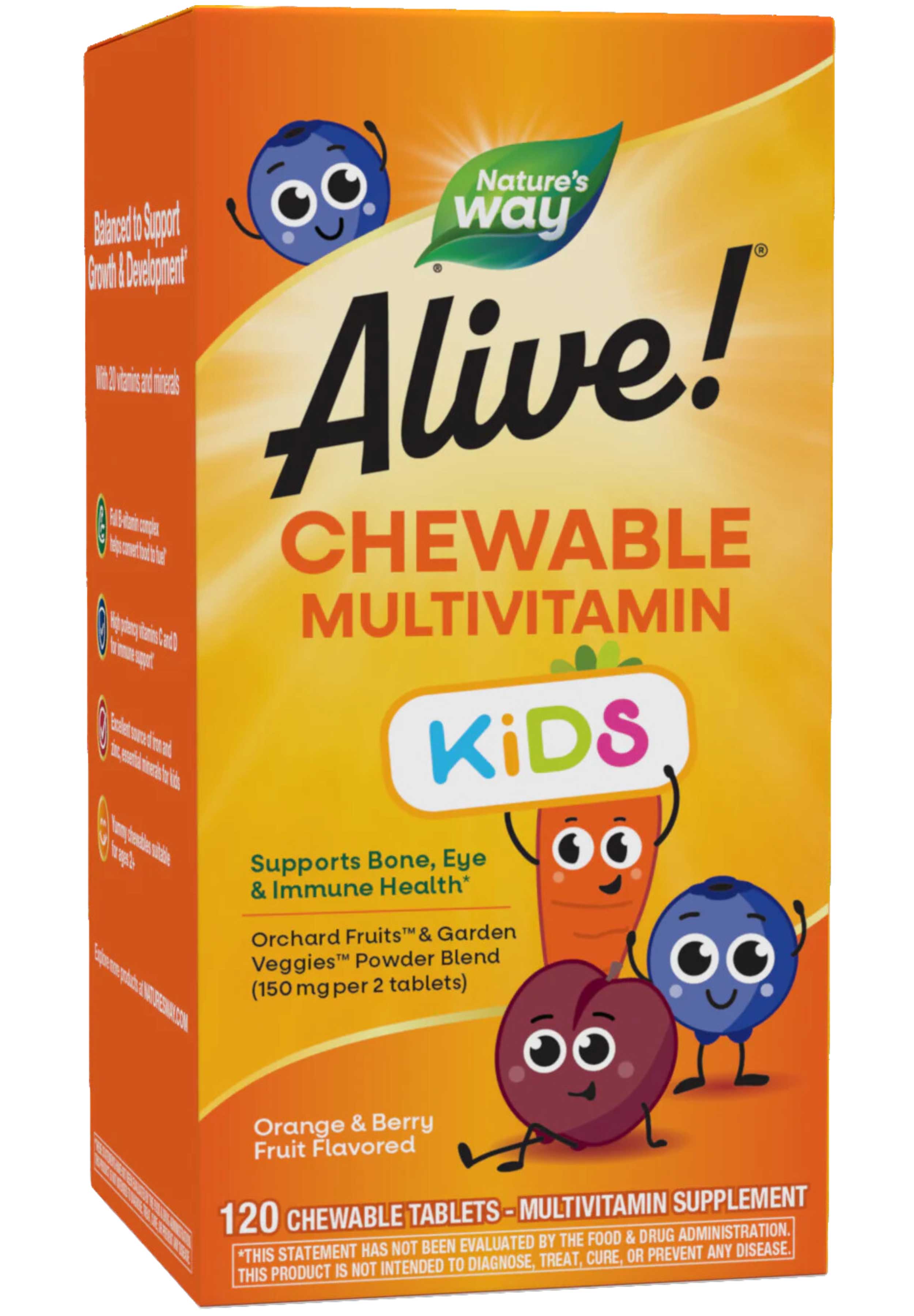 Nature's Way Alive! Kids Chewable Multivitamin
