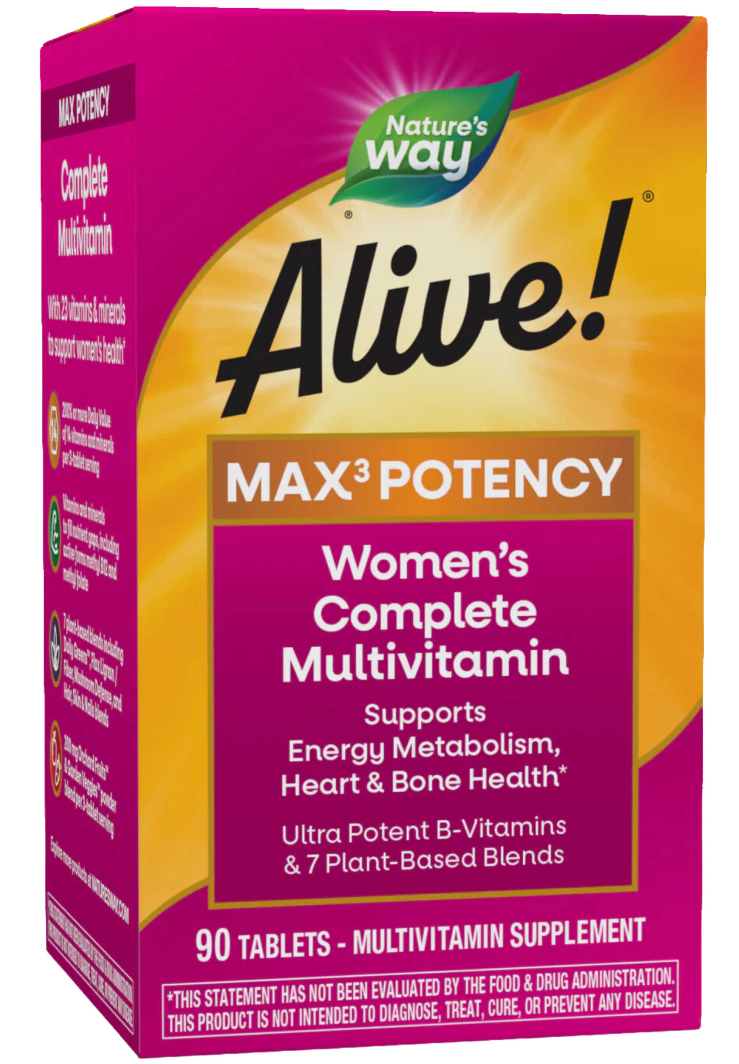 Nature's Way Alive! Max3 Potency Women’s Multivitamin