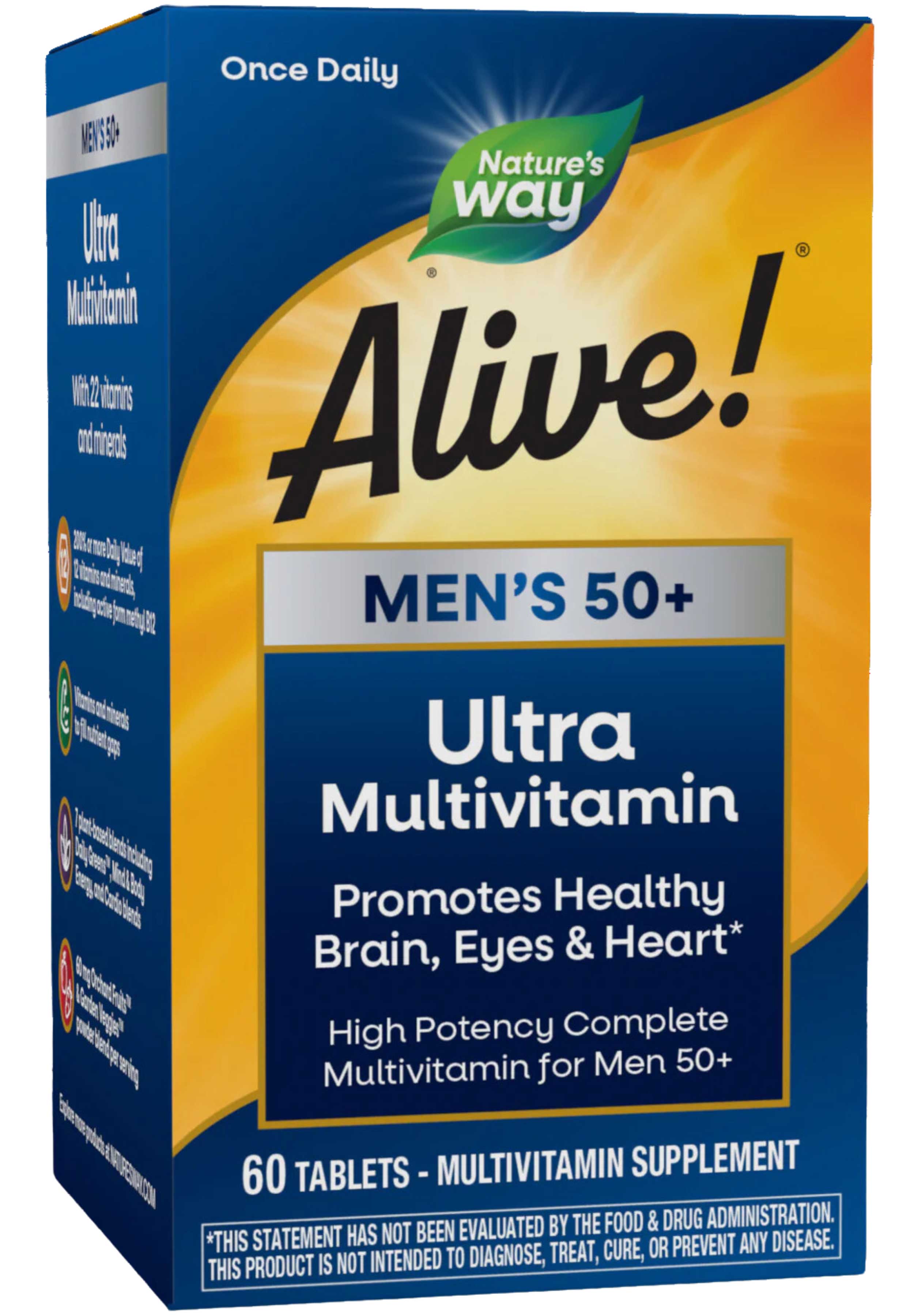 Nature's Way Alive! Once Daily Men's 50+ Ultra Potency