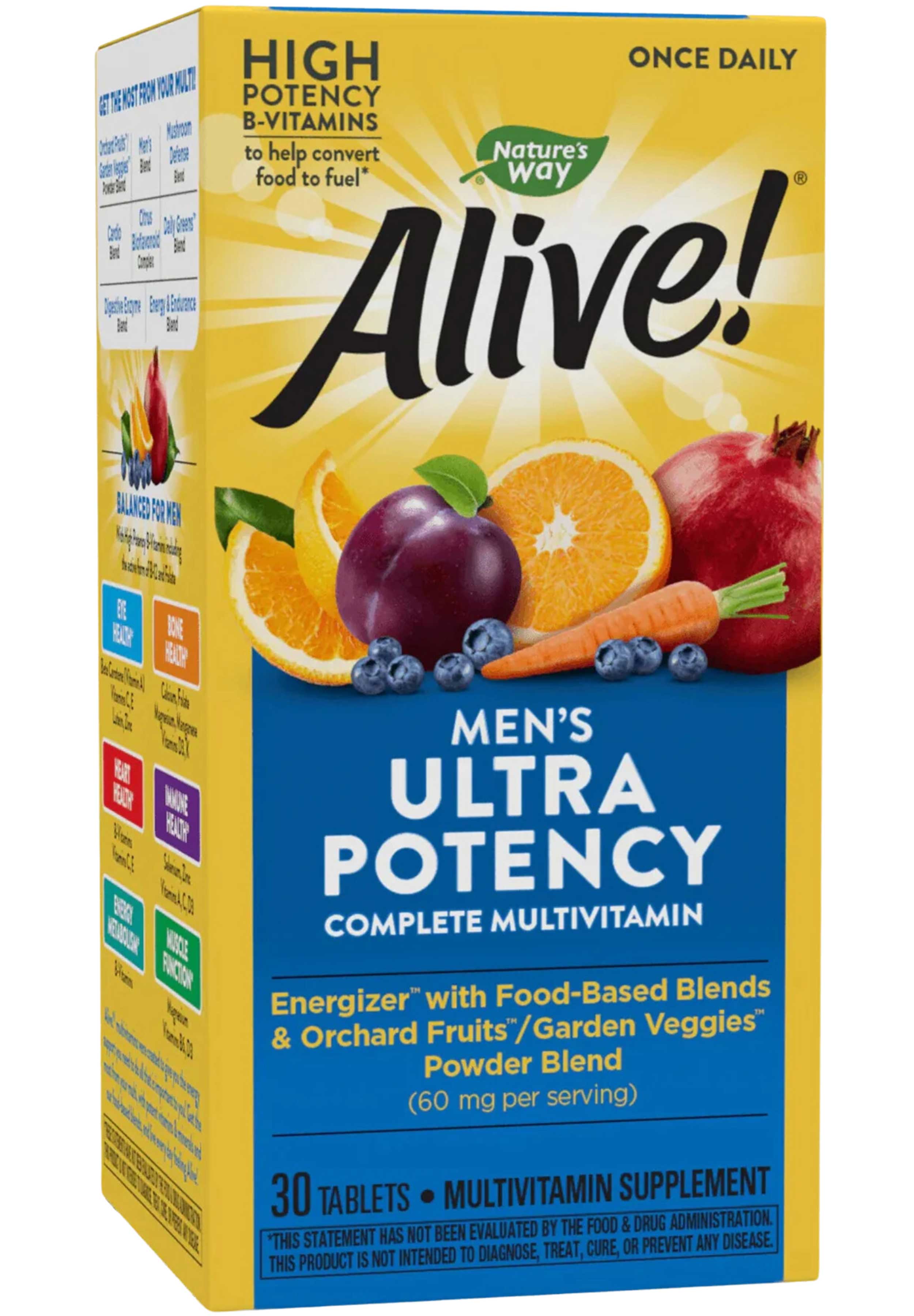 Nature's Way Alive! Men’s Ultra Multivitamin (Formerly Once Daily Men's Ultra Potency)