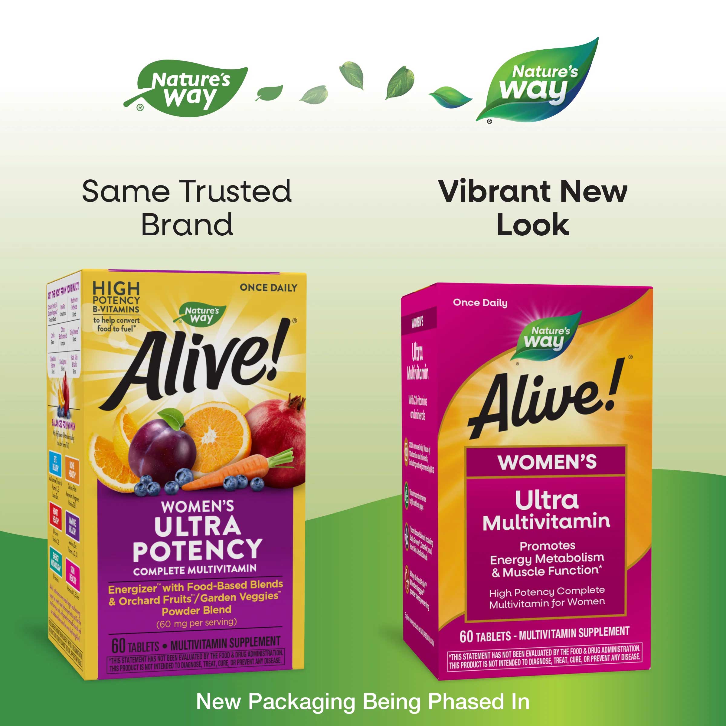 Nature's Way Alive! Once Daily Women's Ultra Potency New Look