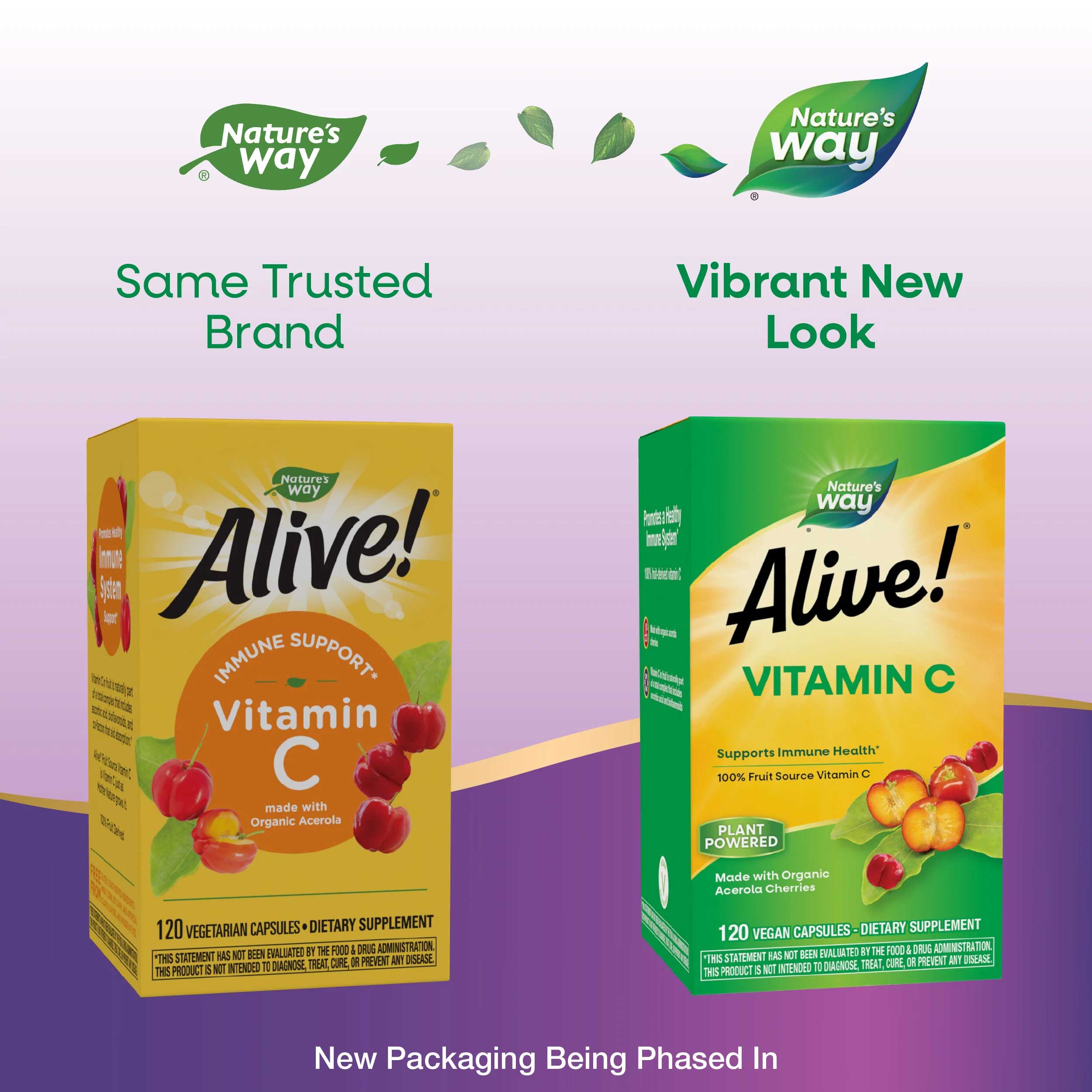 Nature's Way Alive! Vitamin C New Look