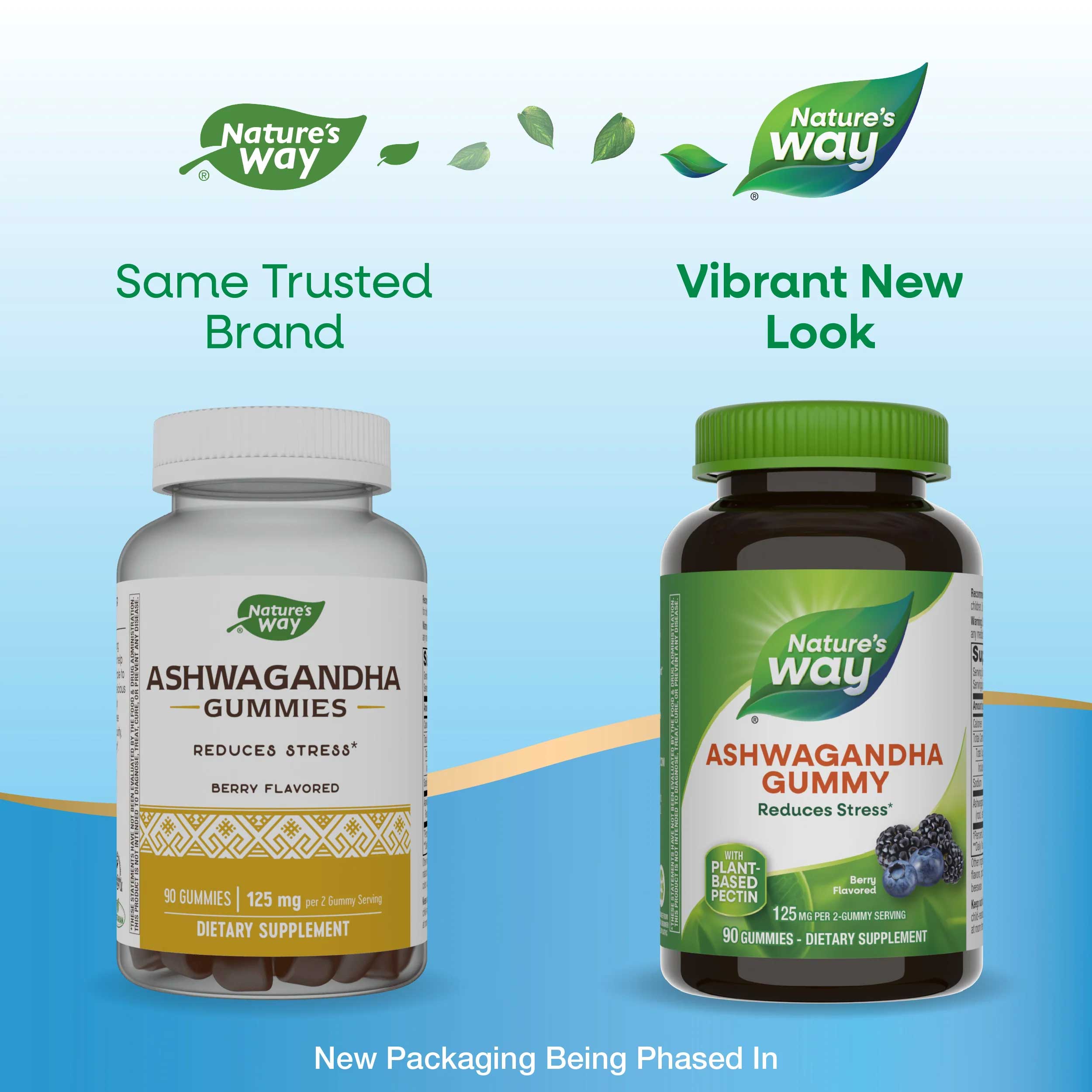 Nature's Way Ashwagandha Gummy New Look