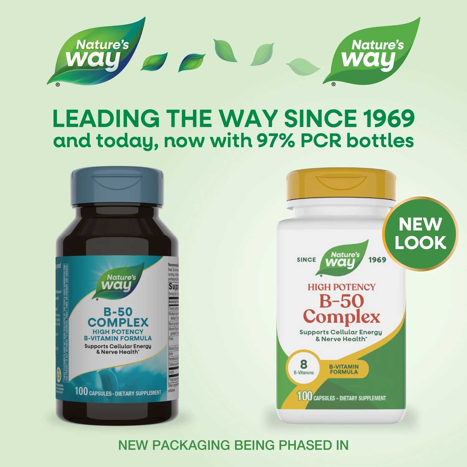 Nature's Way B-50 Complex New Look