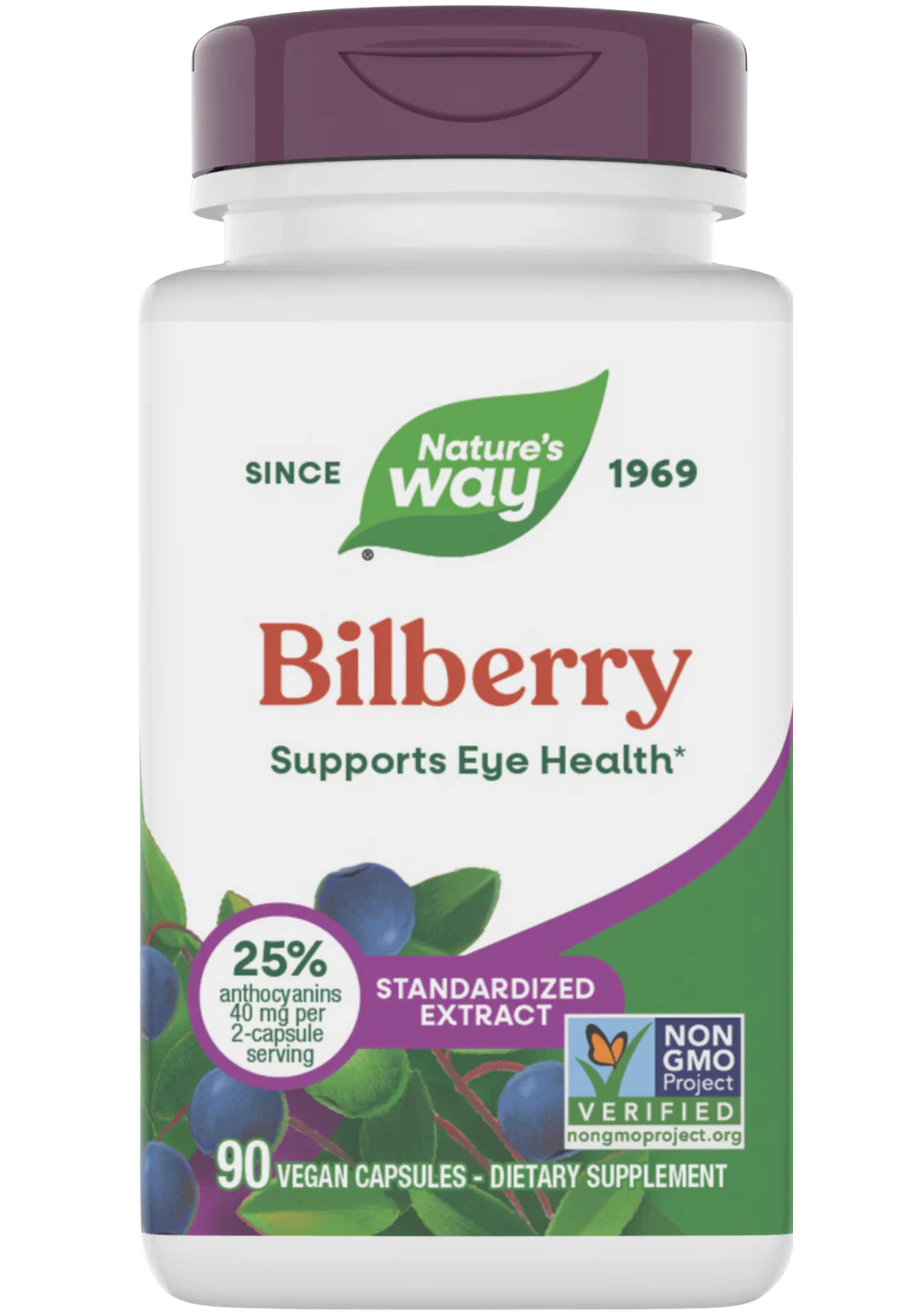 Nature's Way Bilberry Standardized Extract