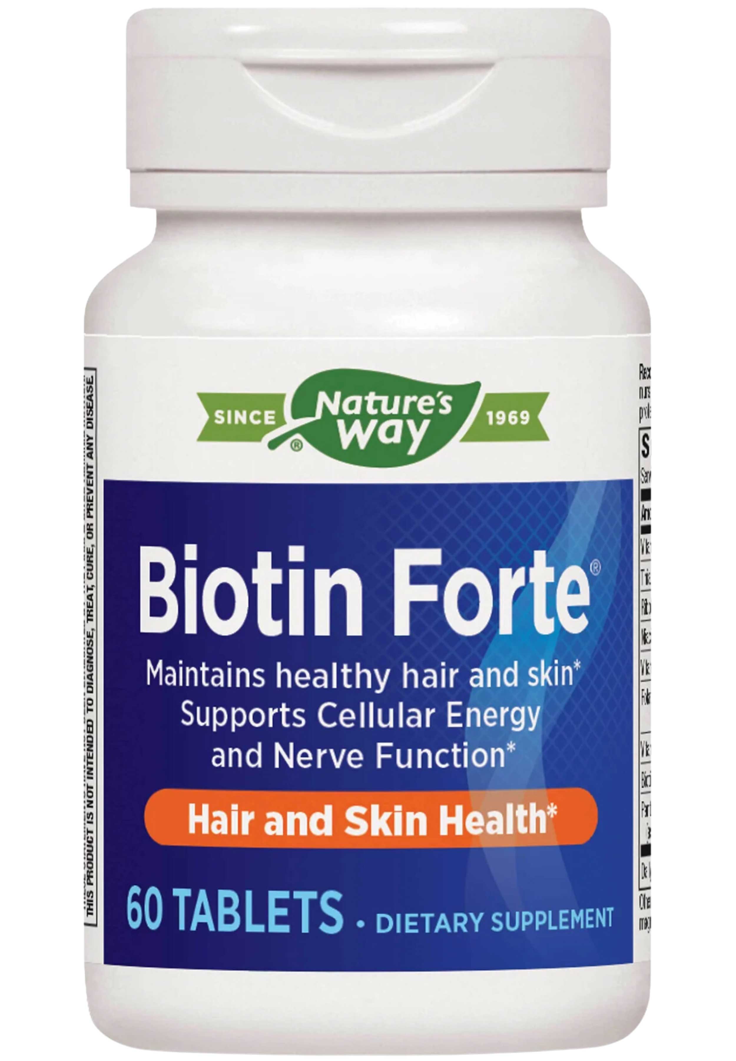 Nature's Way Biotin Forte without Zinc