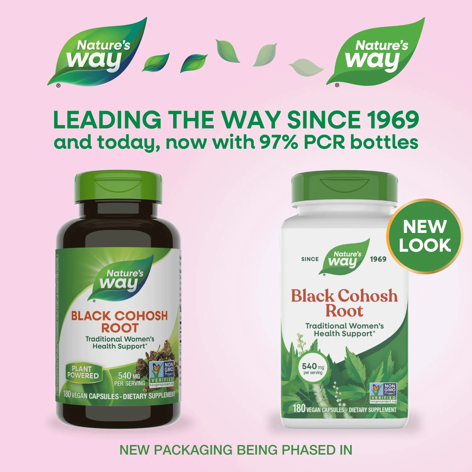 Nature's Way Black Cohosh Root New Look