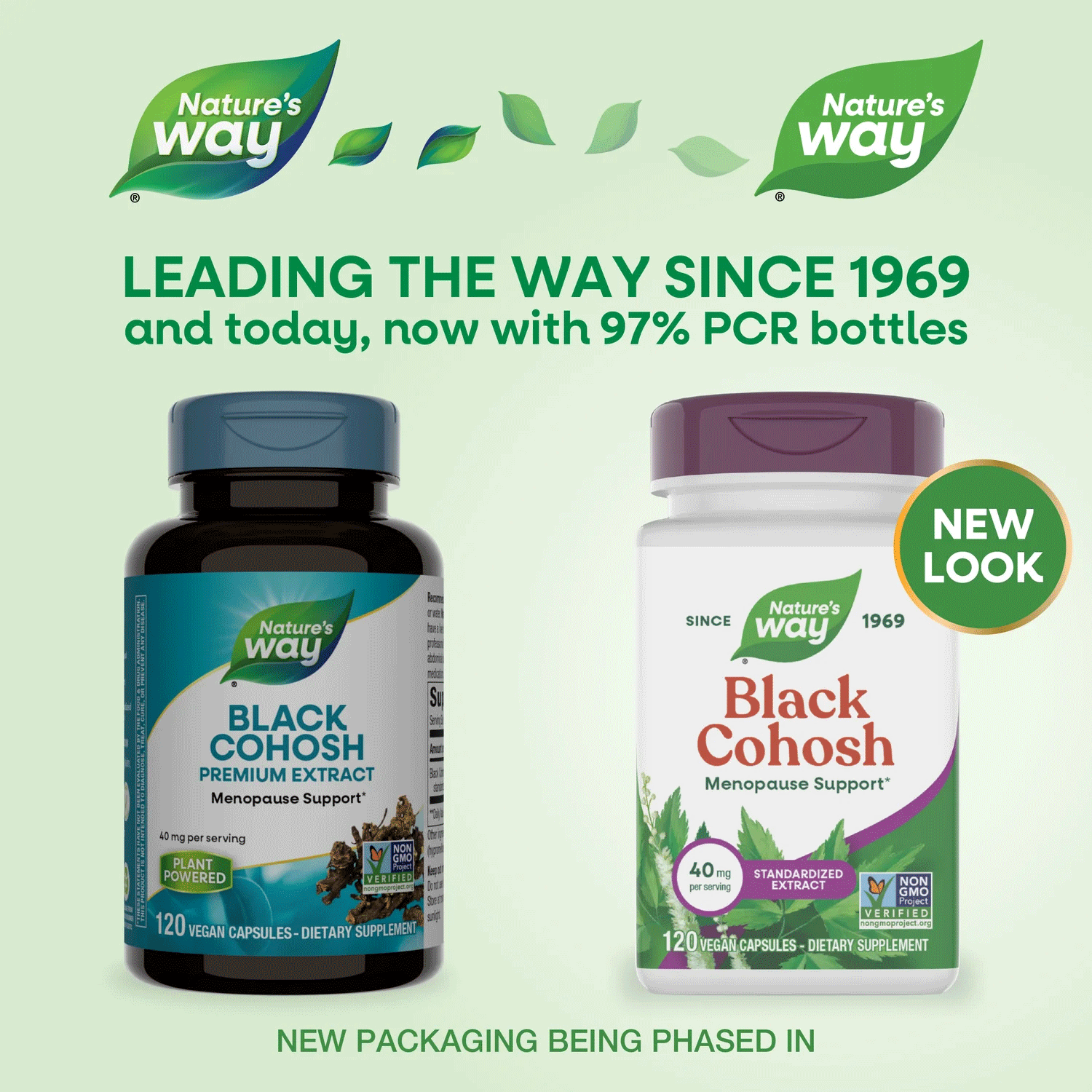 Nature's Way Black Cohosh Standardized Extract New Look