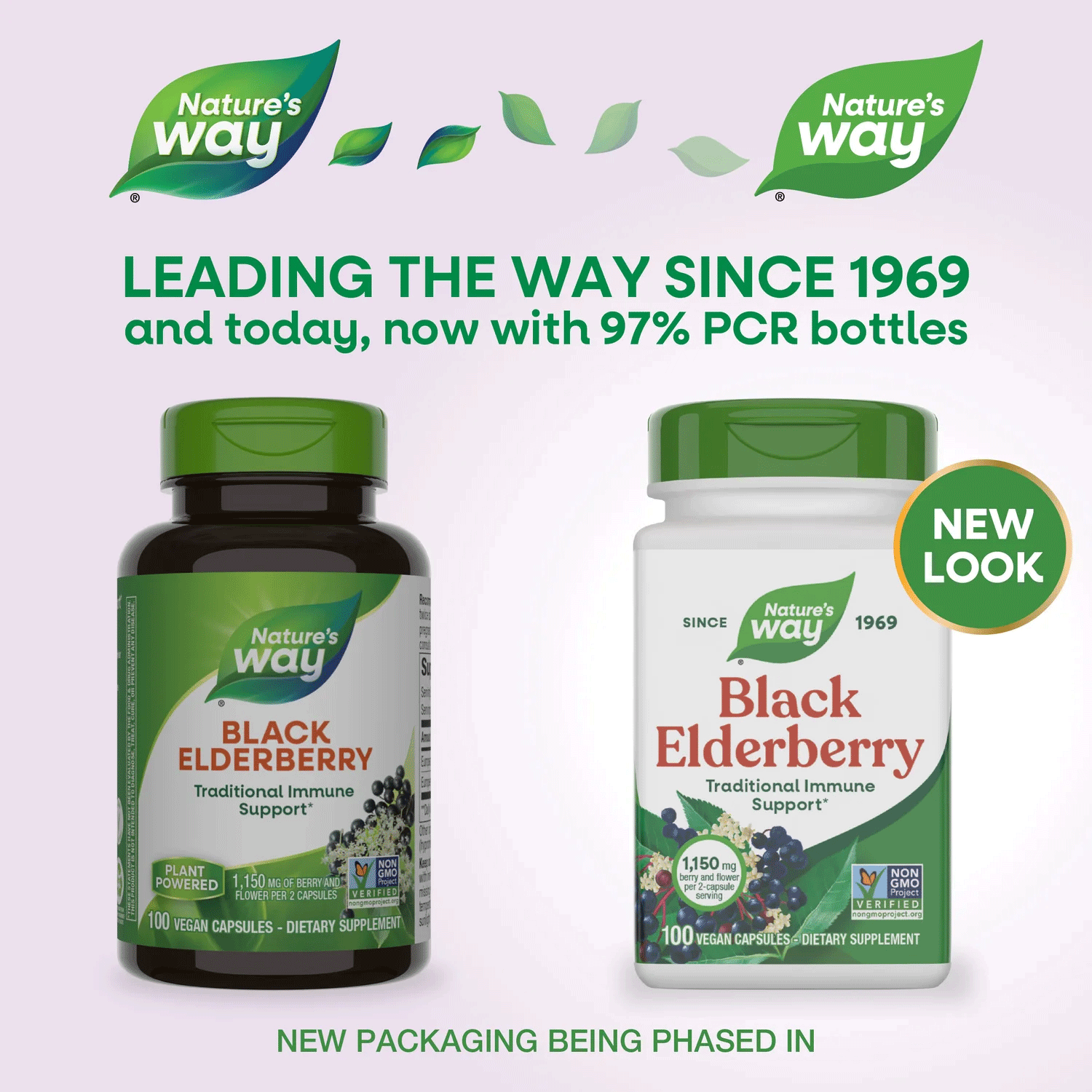 Nature's Way Black Elderberry New Look