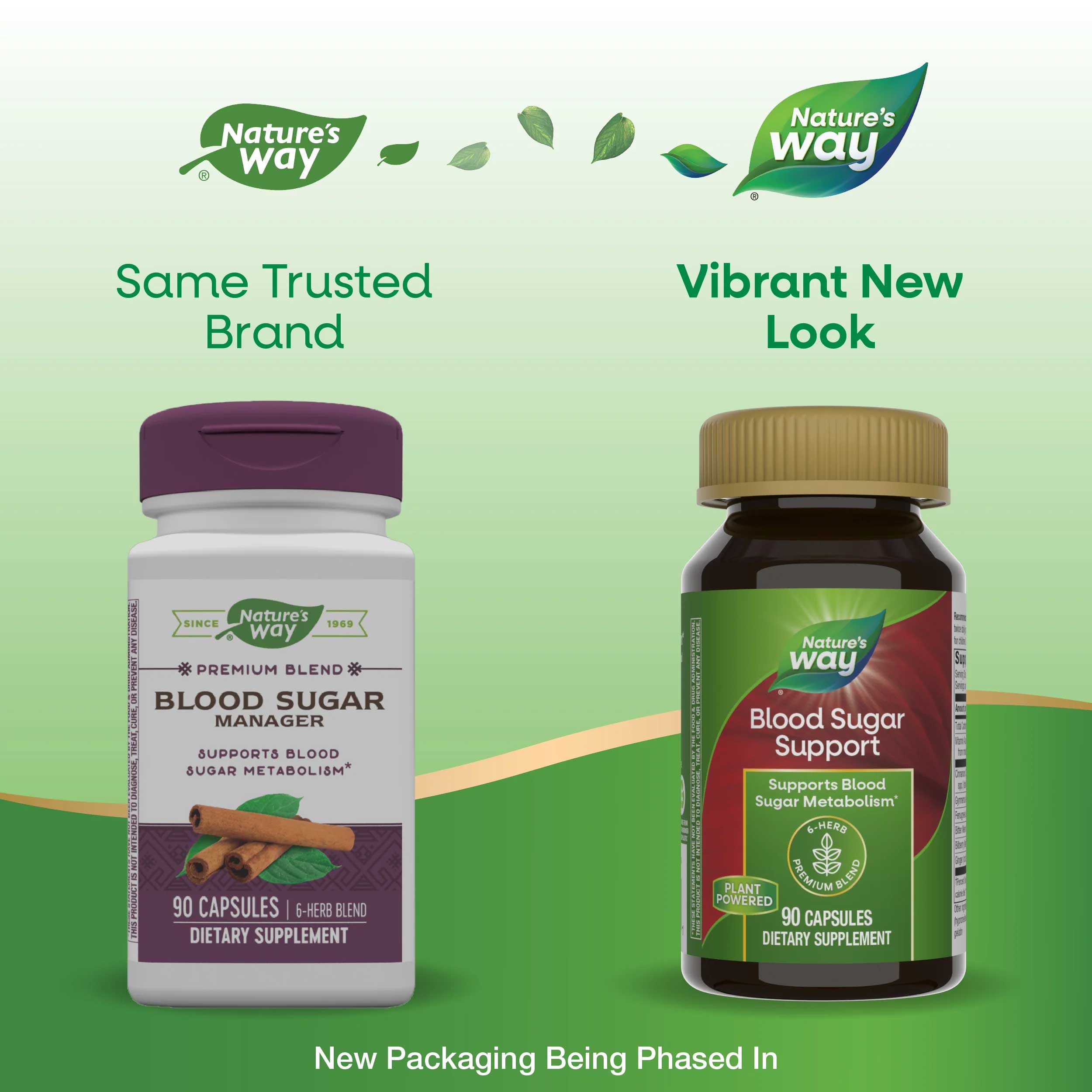 Nature's Way Blood Sugar Support New Look
