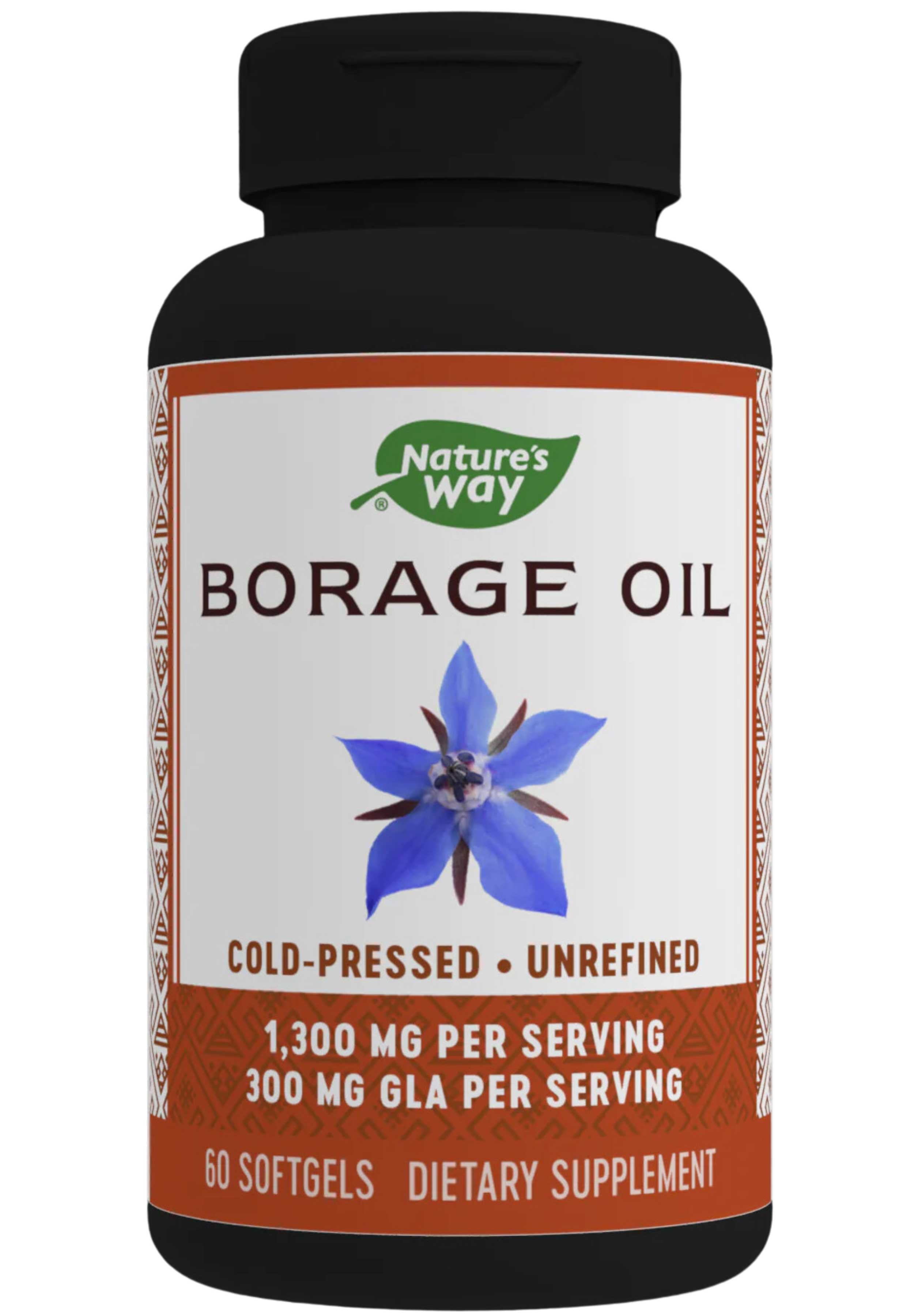 Nature's Way Borage Oil 1300 mg (Formerly EfaGold Borage Oil 1300 mg)