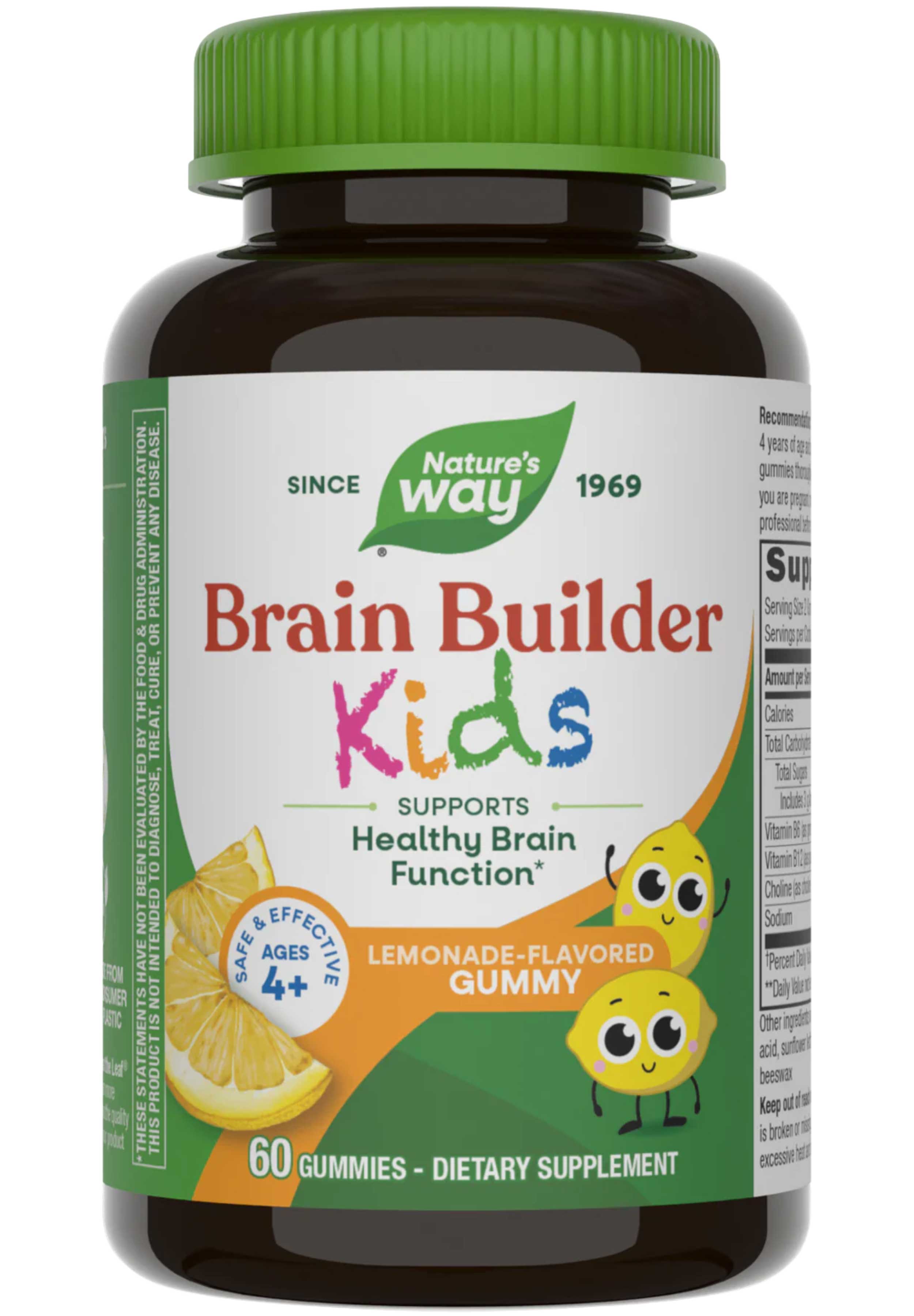Nature's Way Brain Builder Gummies for Kids