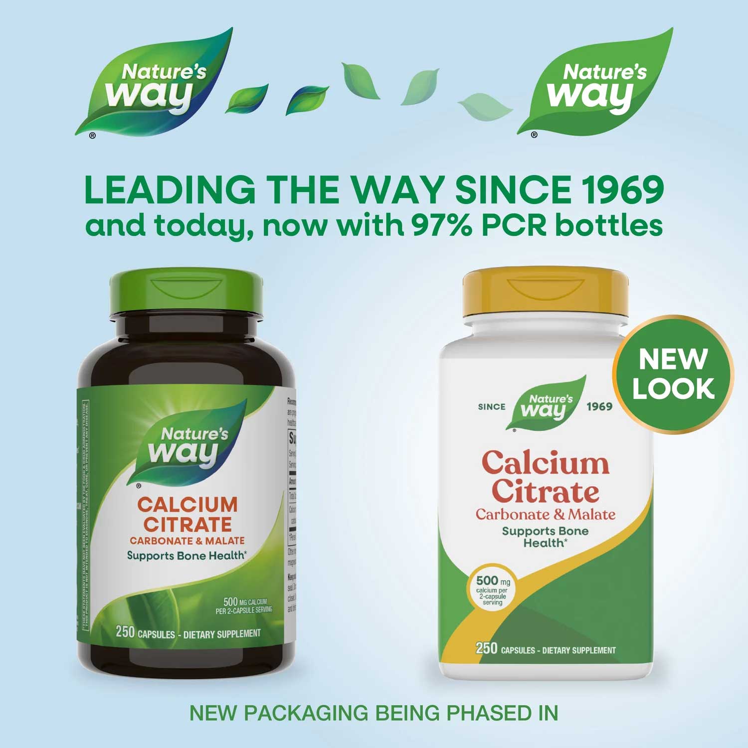 Nature's Way Calcium Citrate New Look