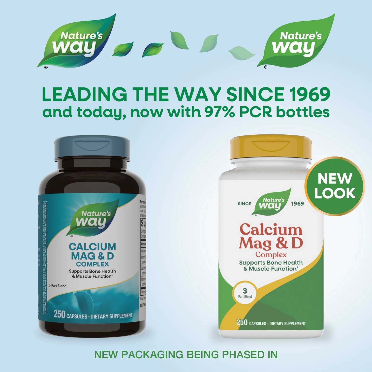 Nature's Way Calcium Mag & D Complex New Look