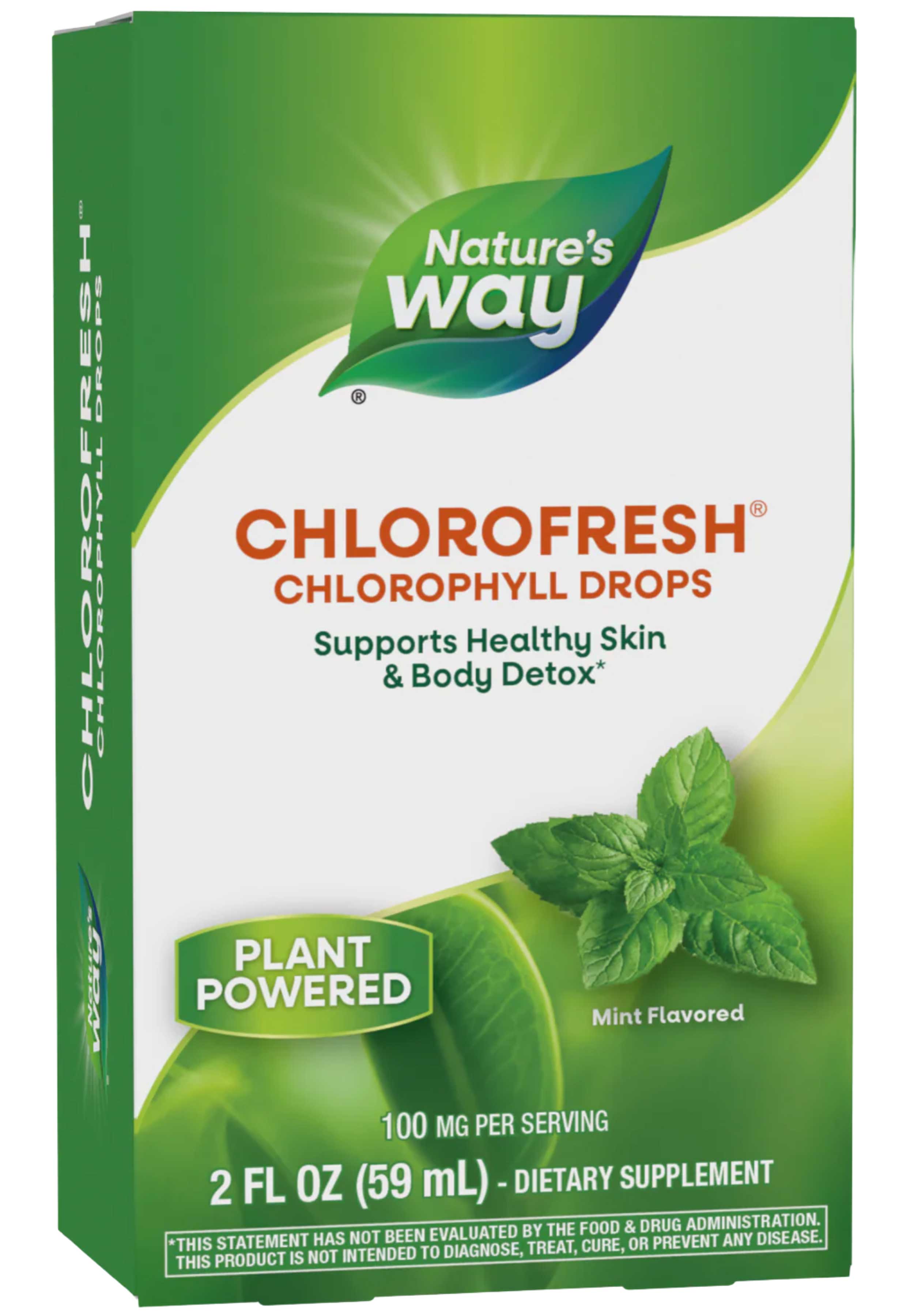 Nature's Way Chlorofresh Liquid Mint Drops