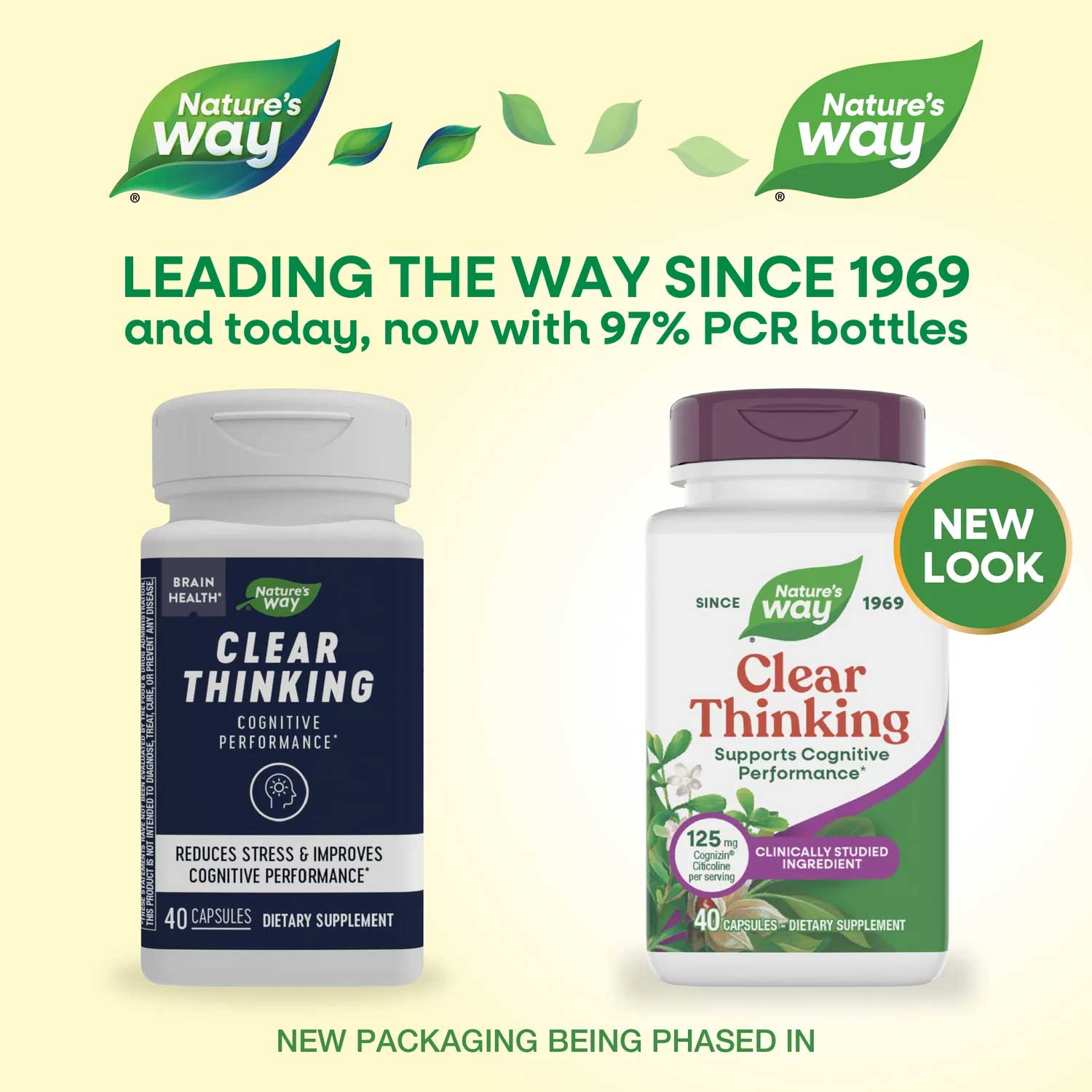 Nature's Way Clear Thinking New Look