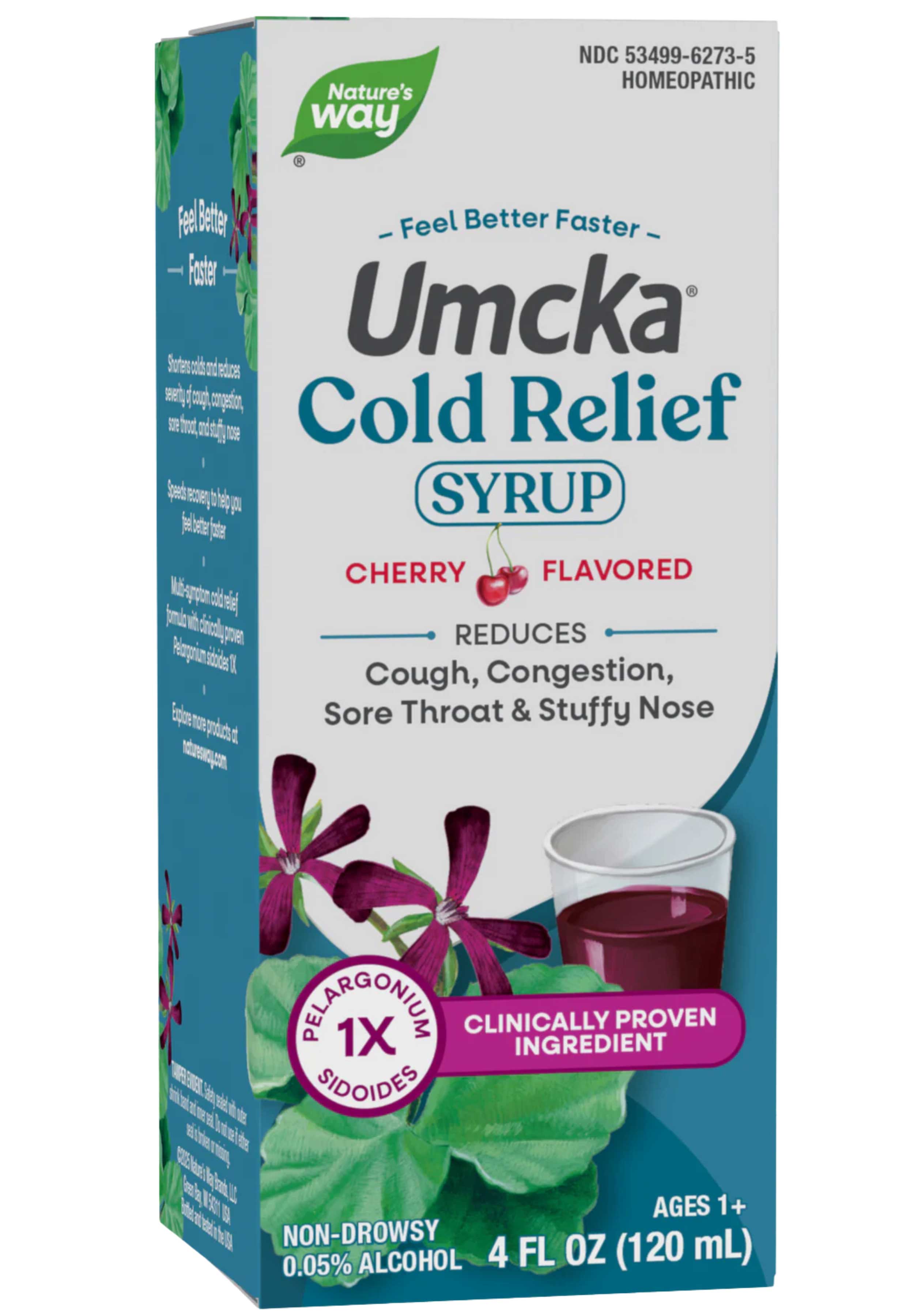 Nature's Way Cold Relief (Formerly Umcka ColdCare) Syrup (Cherry)