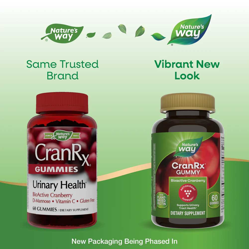 Nature's Way CranRx Gummy New Look