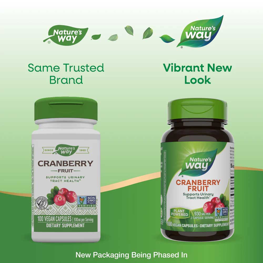 Nature's Way Cranberry Fruit New Look