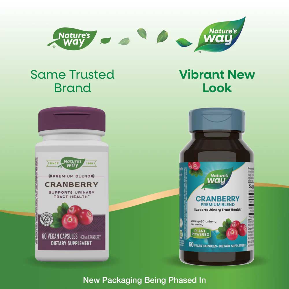 Nature's Way Cranberry (Premium Blend) New Look