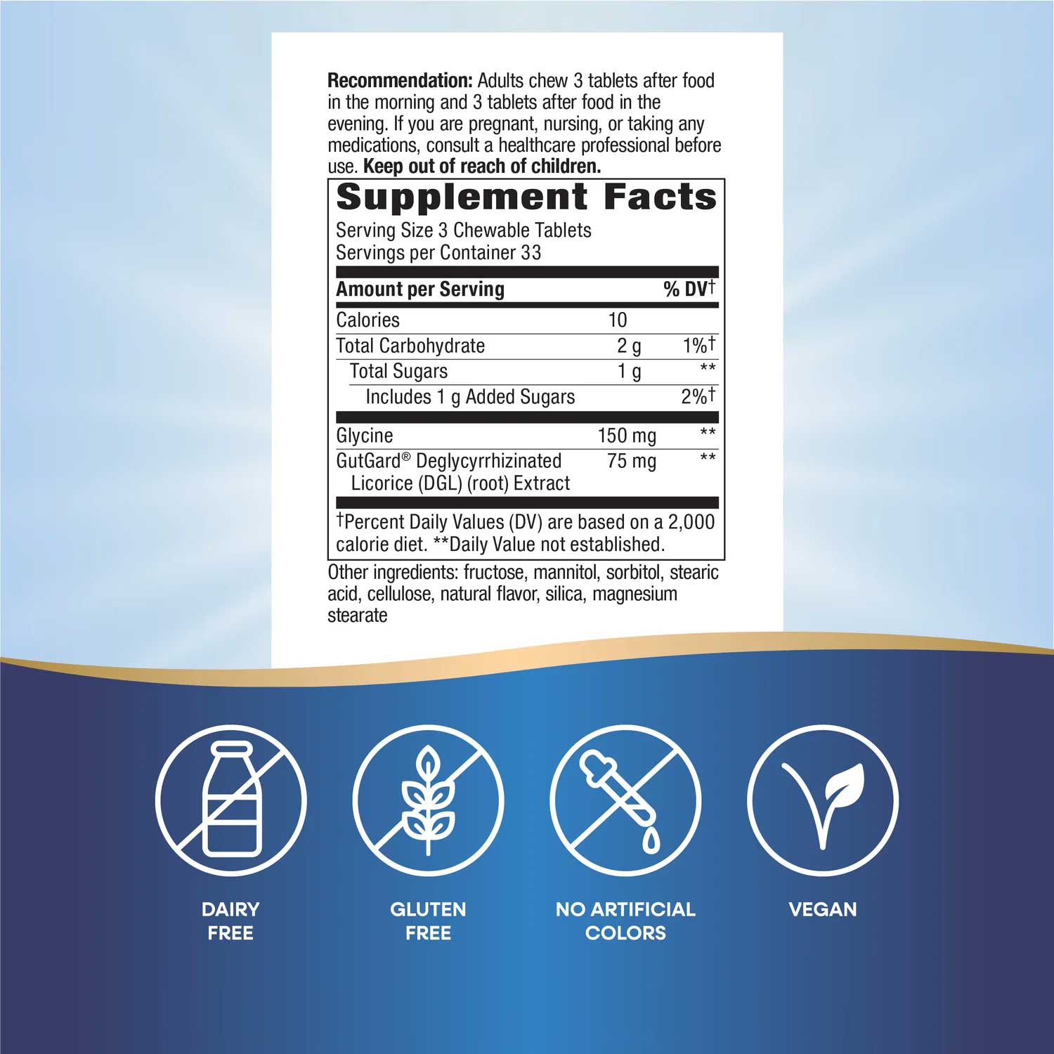 Nature's Way DGL Ingredients