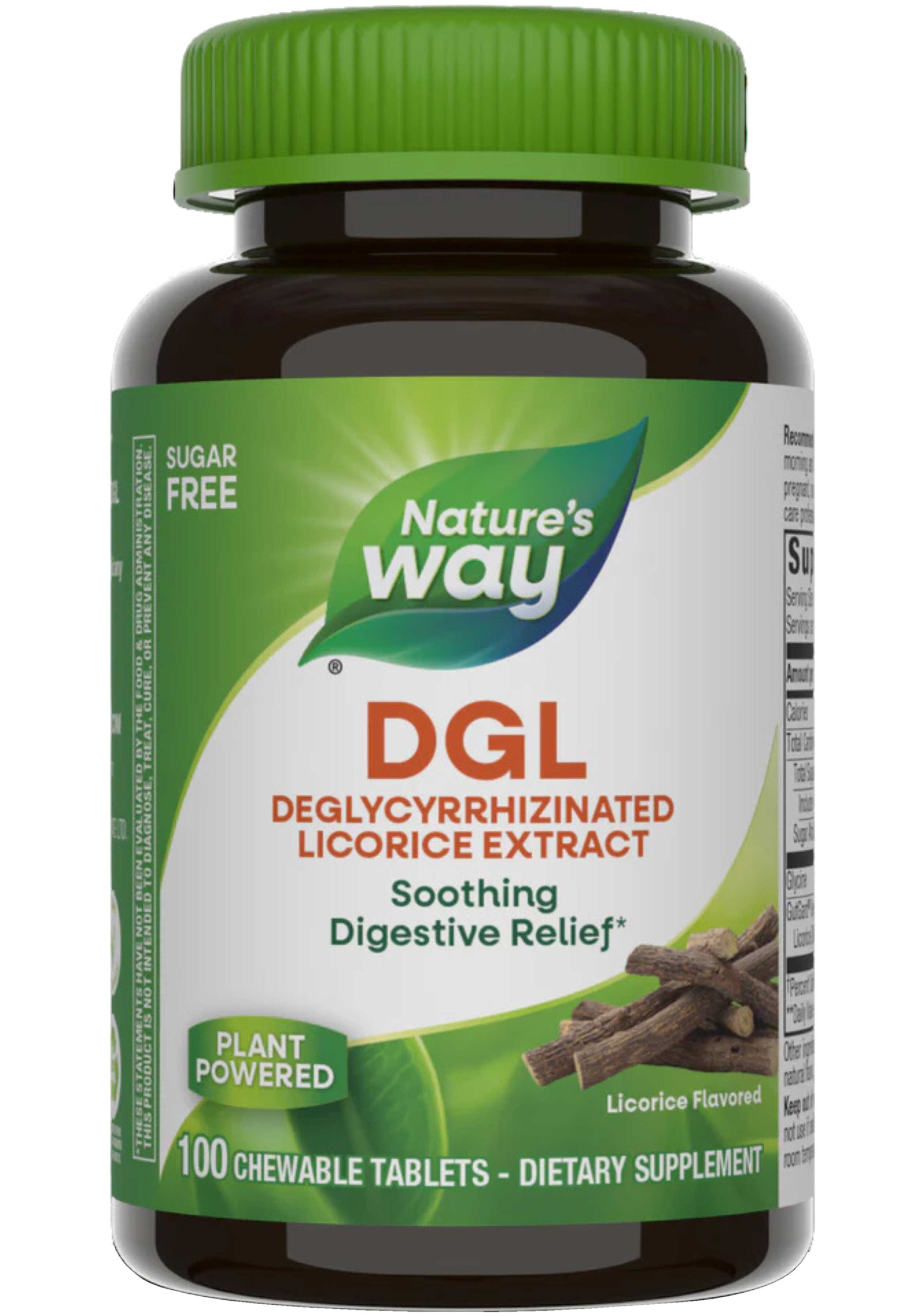 Nature's Way DGL Sugar Free