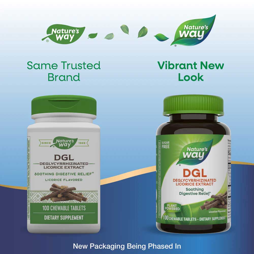 Nature's Way DGL Sugar Free New Look