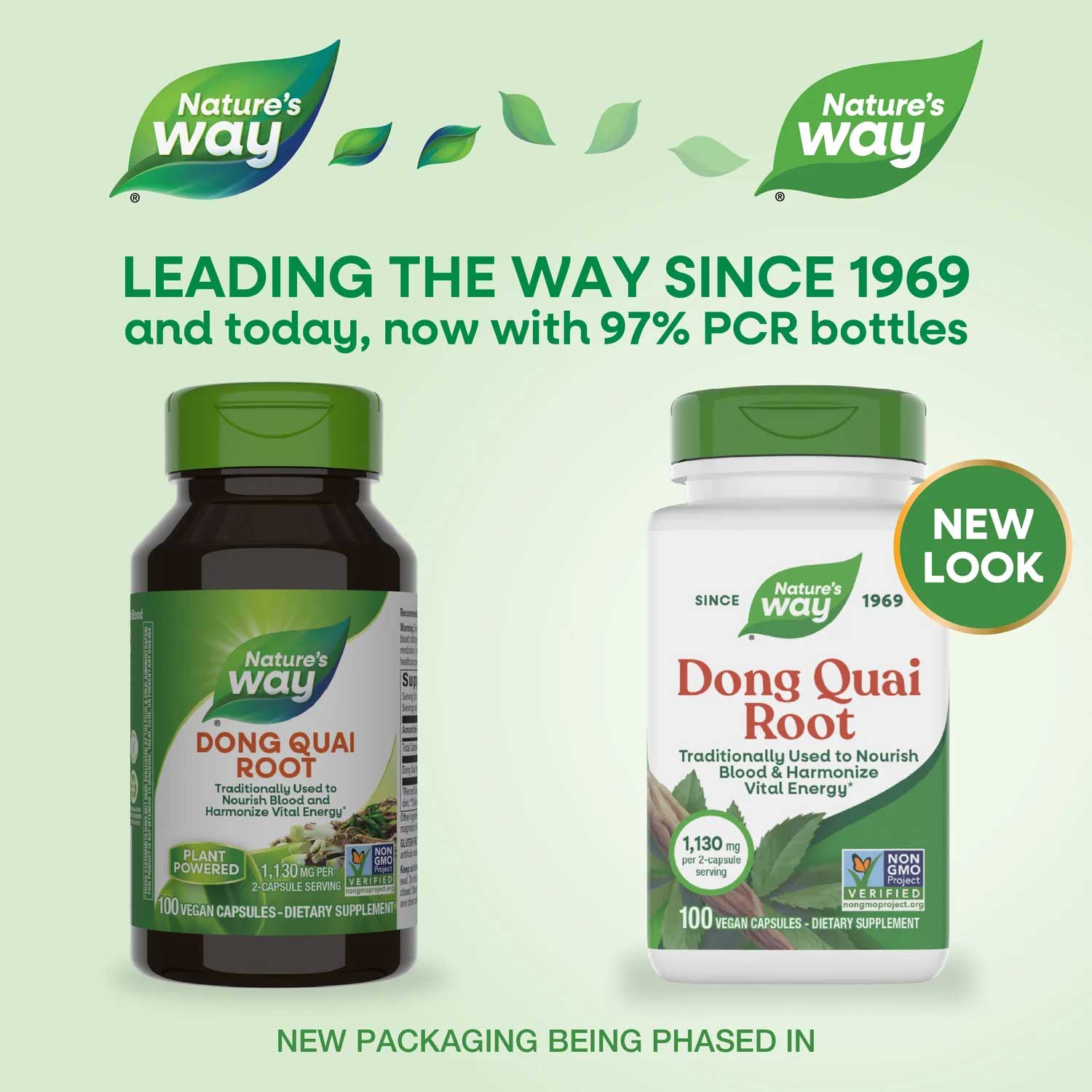 Nature's Way Dong Quai Root New Look