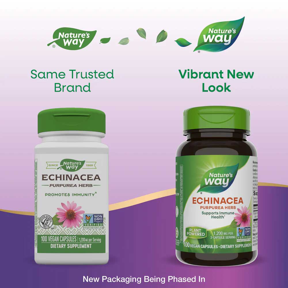 Nature's Way Echinacea Purpurea Herb New Look