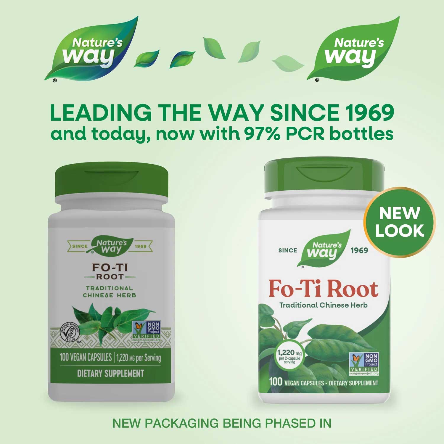 Nature's Way Fo-Ti Root New Look