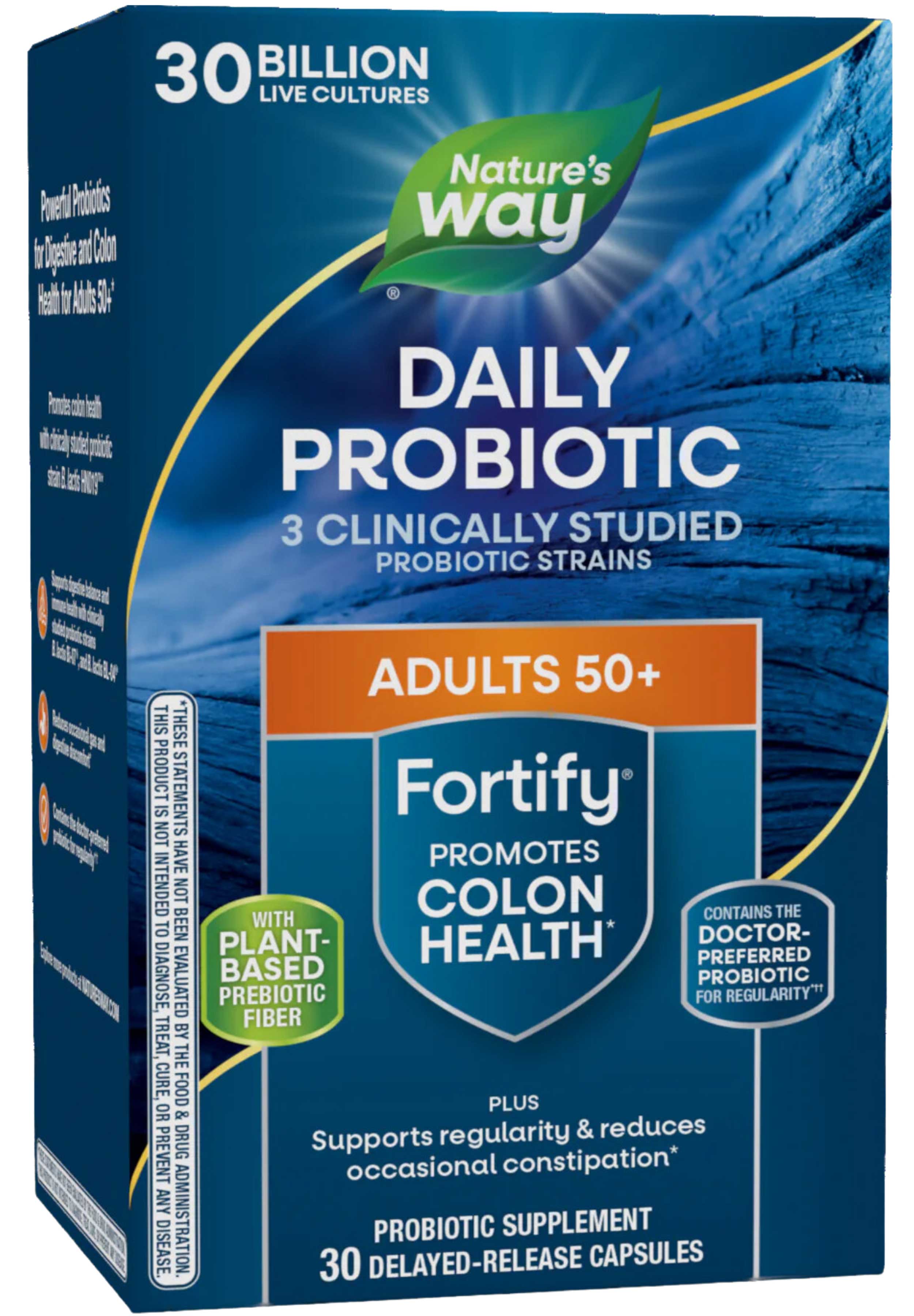 Nature's Way Fortify 50+ Probiotic 30 Billion