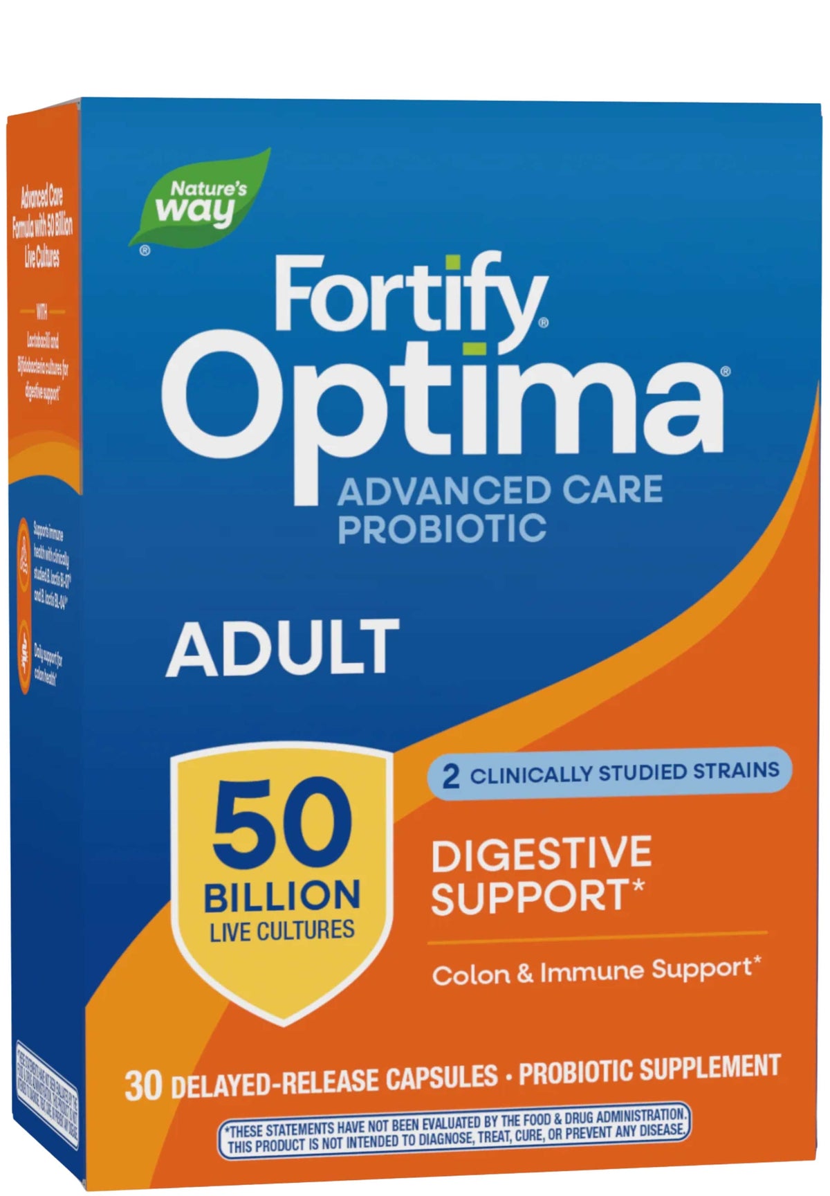 Nature's Way Fortify Optima Advanced Care Probiotic Adult (50 Billion)