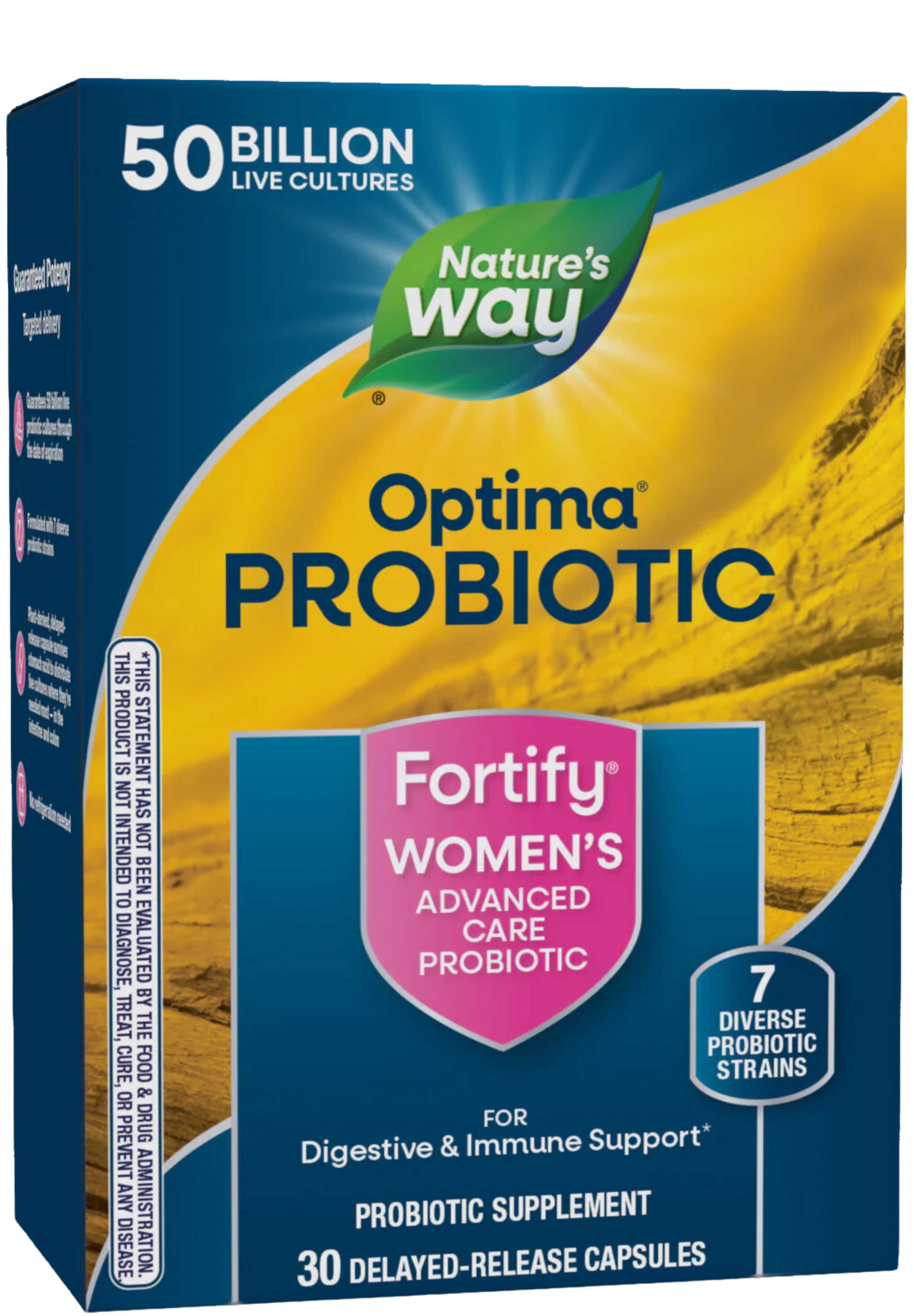 Nature's Way Fortify Optima Women's 50 Billion Probiotic