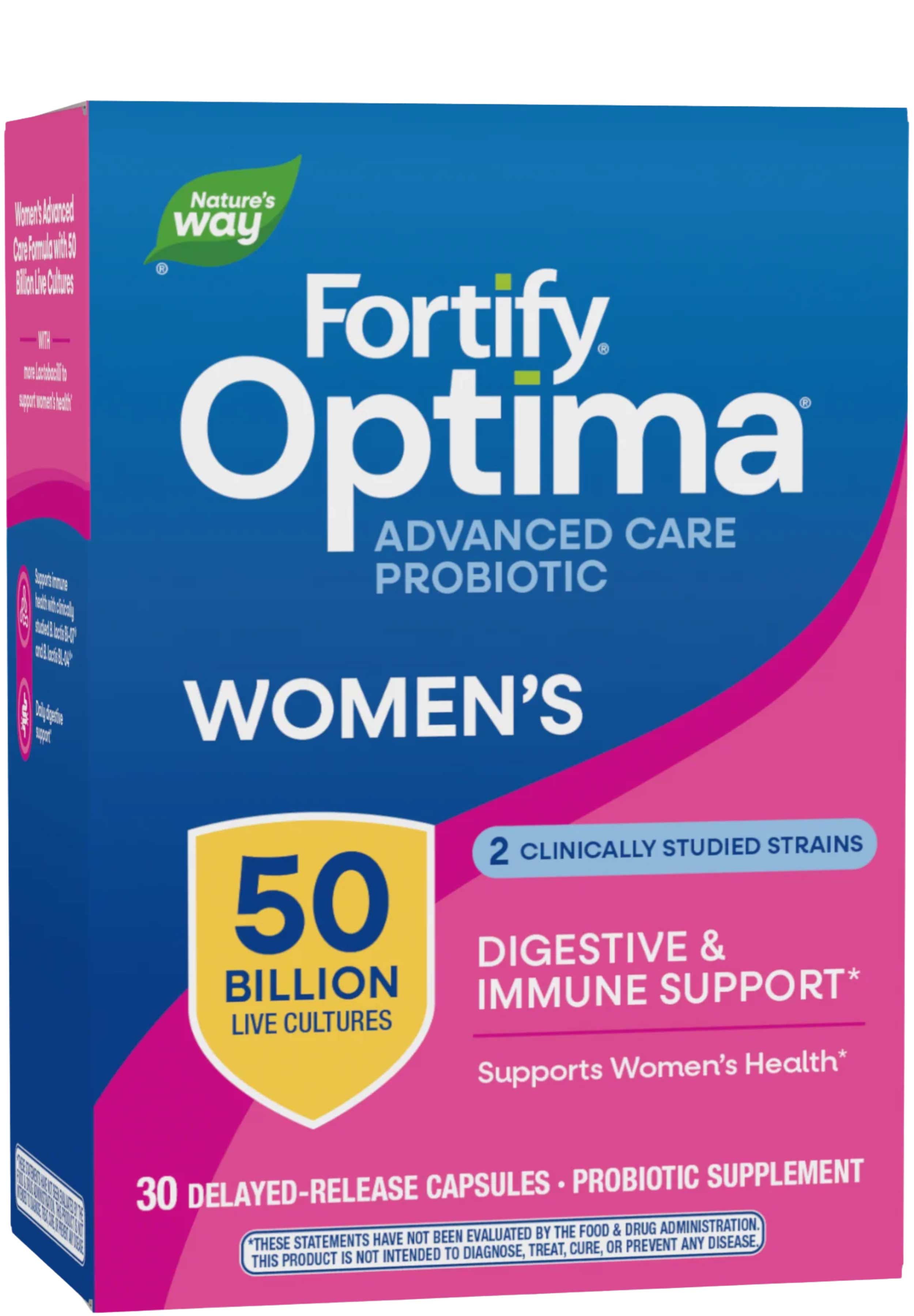 Nature's Way Fortify Optima Women's Advanced Care Probiotic 50 Billion