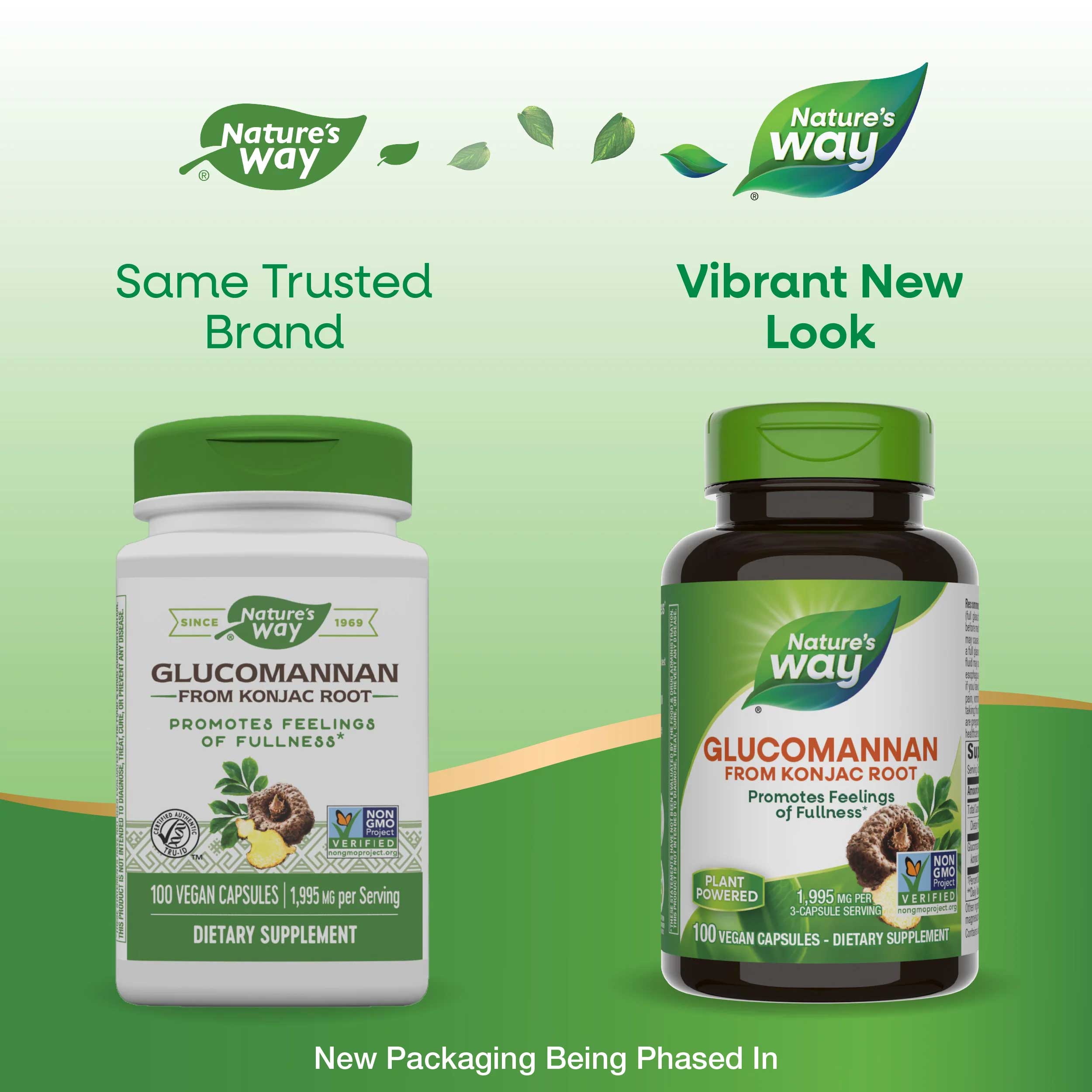 Nature's Way Glucomannan New Look