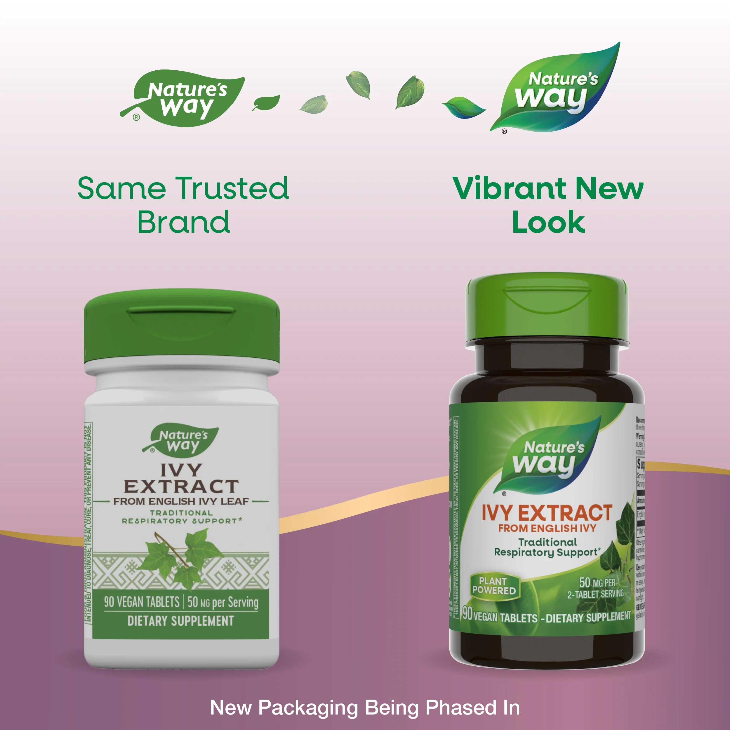 Nature's Way Ivy Extract New Look