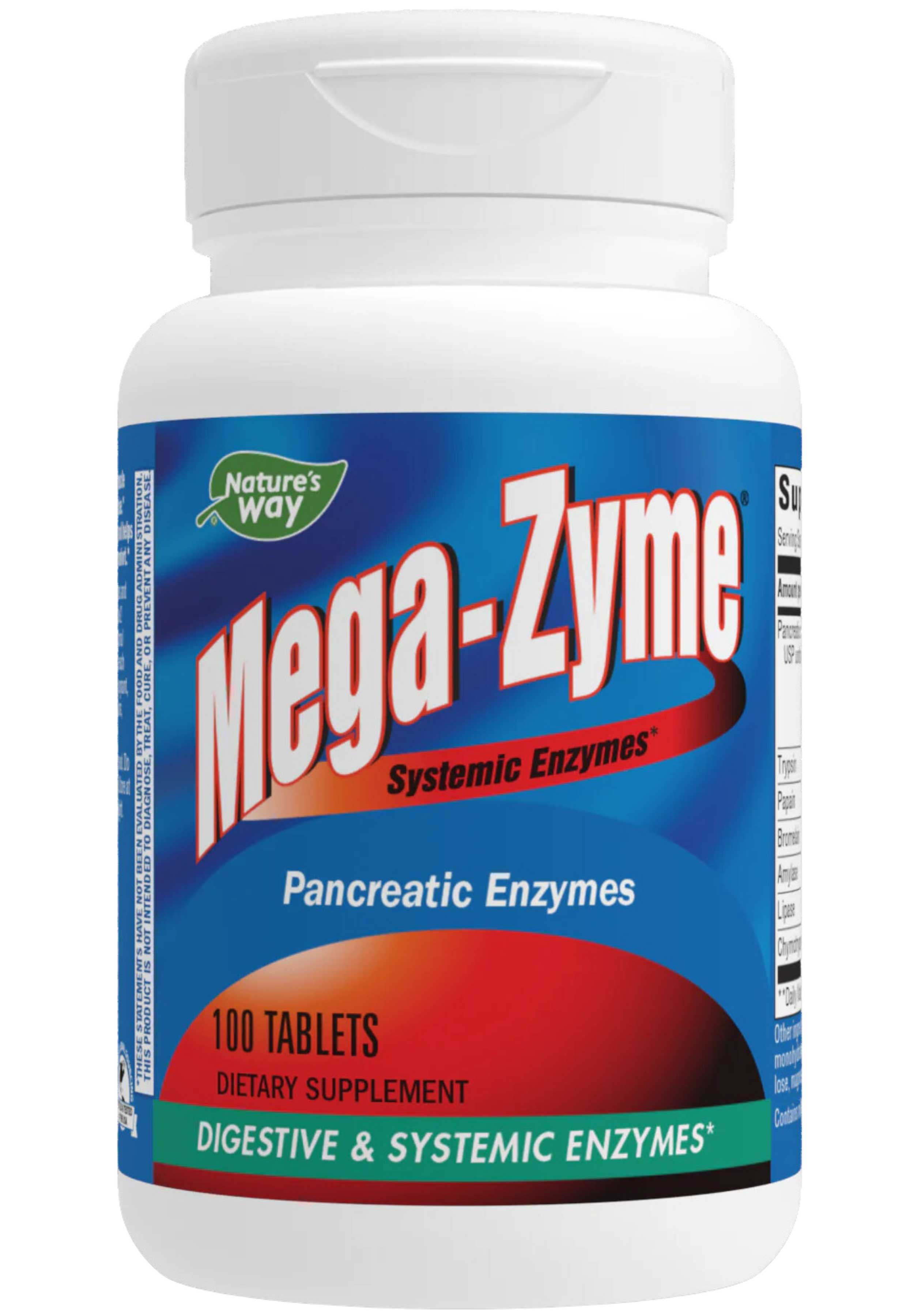 Nature's Way Mega-Zyme (Formerly Enzymatic Therapy Mega-Zyme)