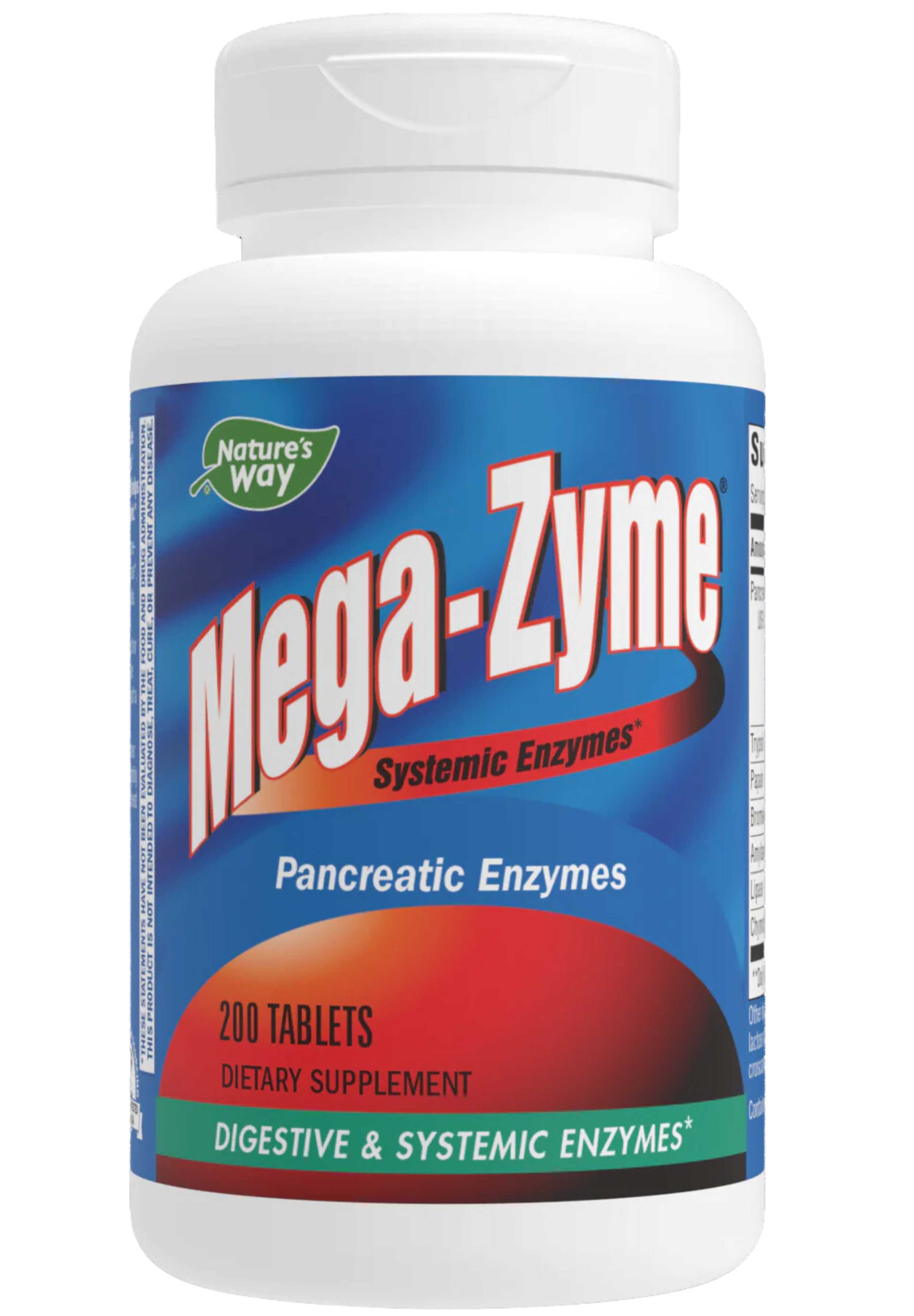 Nature's Way Mega-Zyme (Formerly Enzymatic Therapy Mega-Zyme)