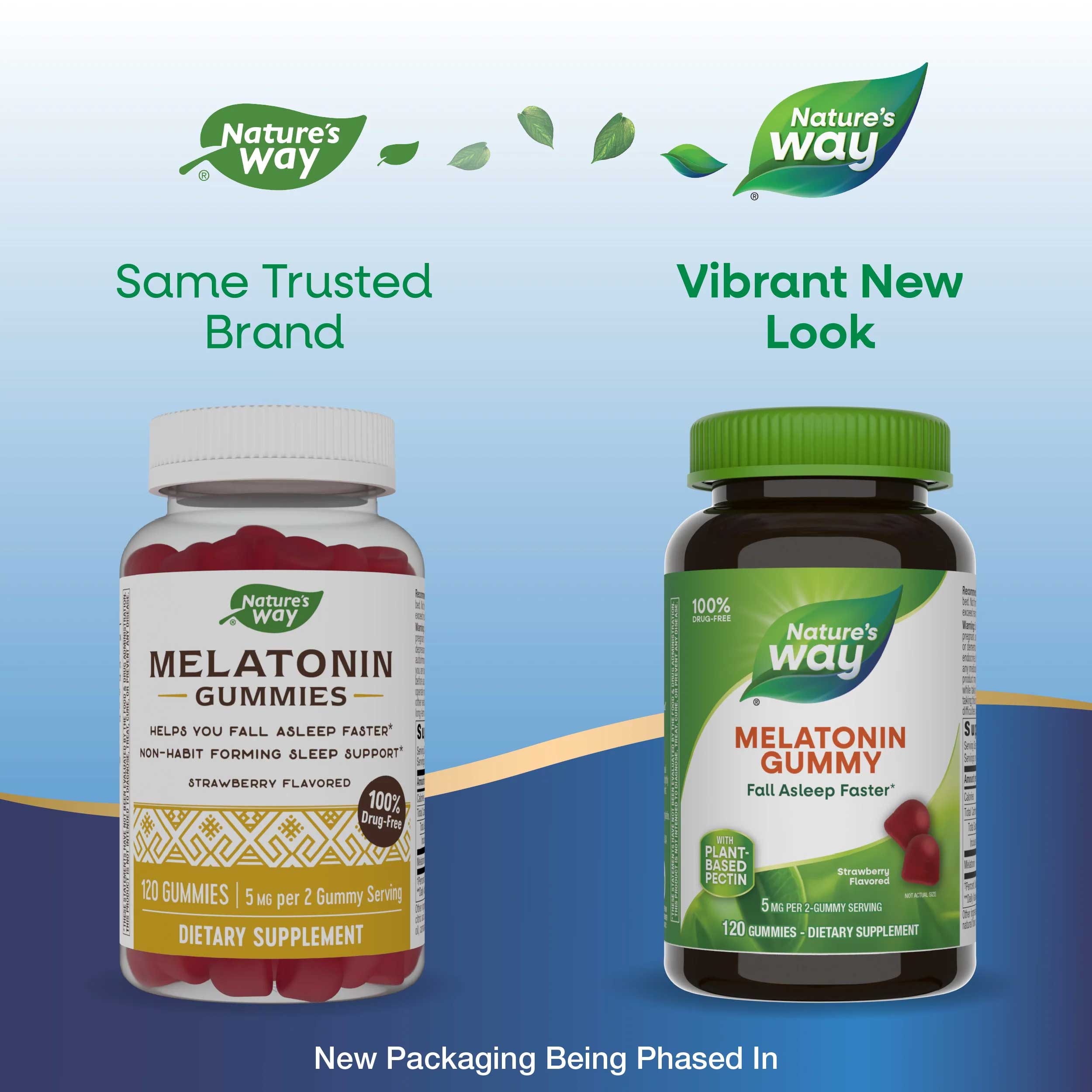 Nature's Way Melatonin Gummy New Look