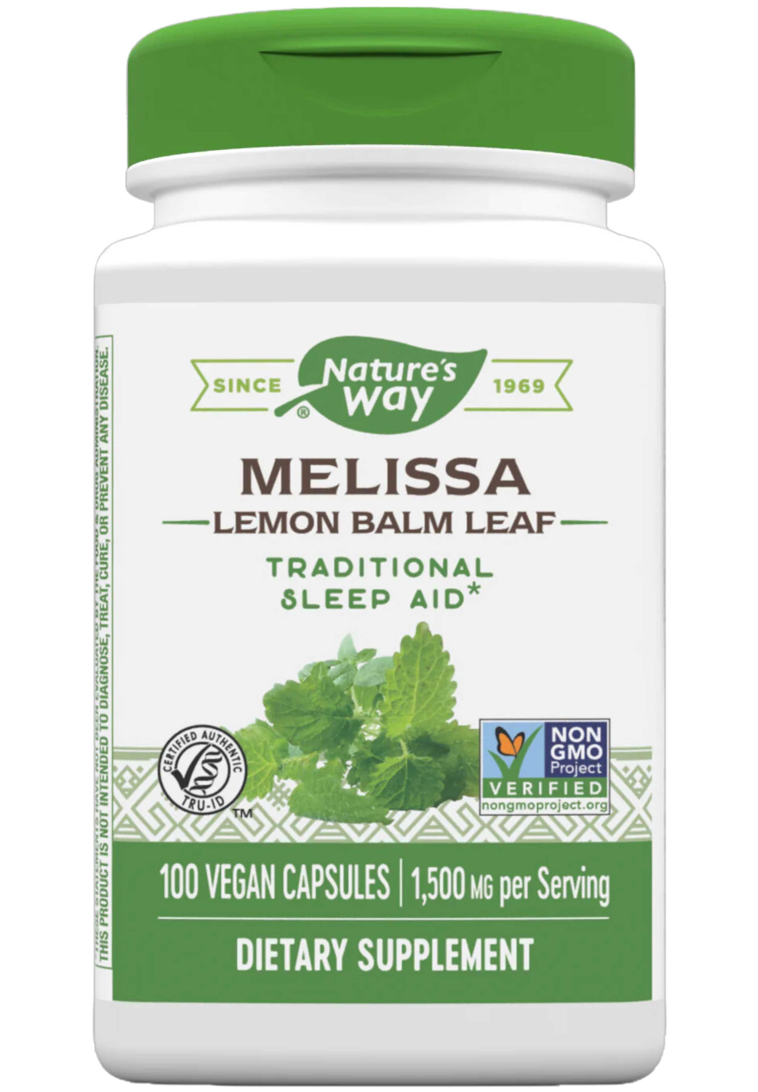 Nature's Way Melissa Lemon Balm Leaf
